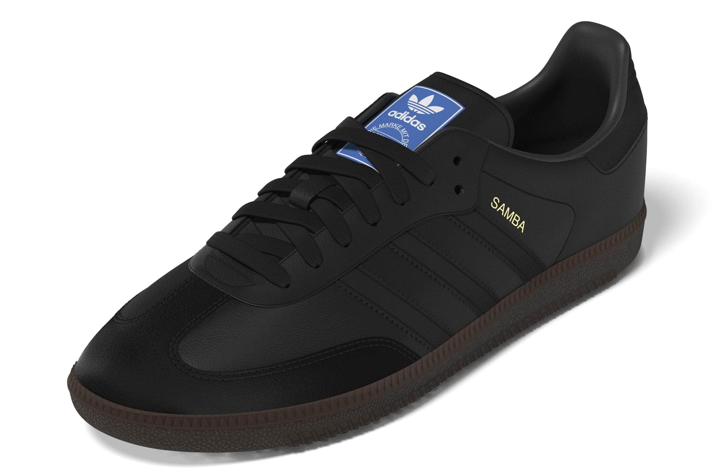 adidas Samba OG "Core Black Gum" - Men's