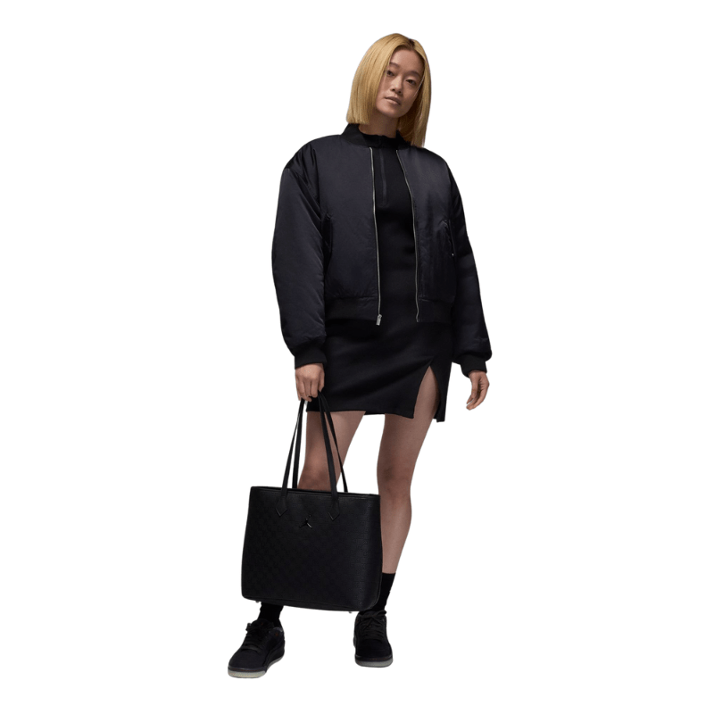 Air Jordan 1/2-Zip Long-Sleeve Knit Dress - Women's