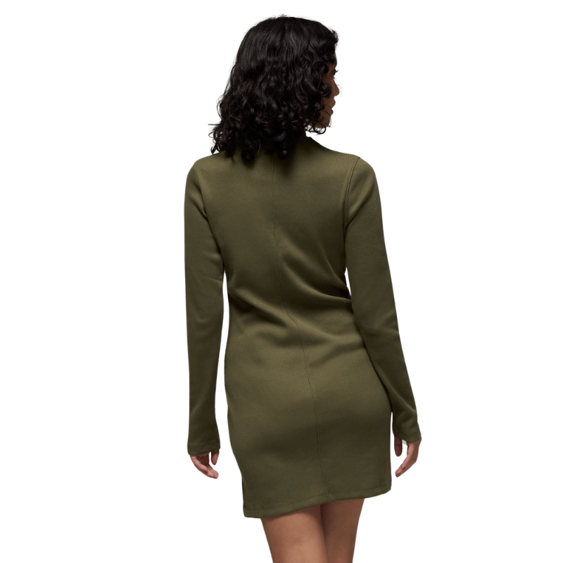 Air Jordan 1/2-Zip Long-Sleeve Knit Dress - Women's