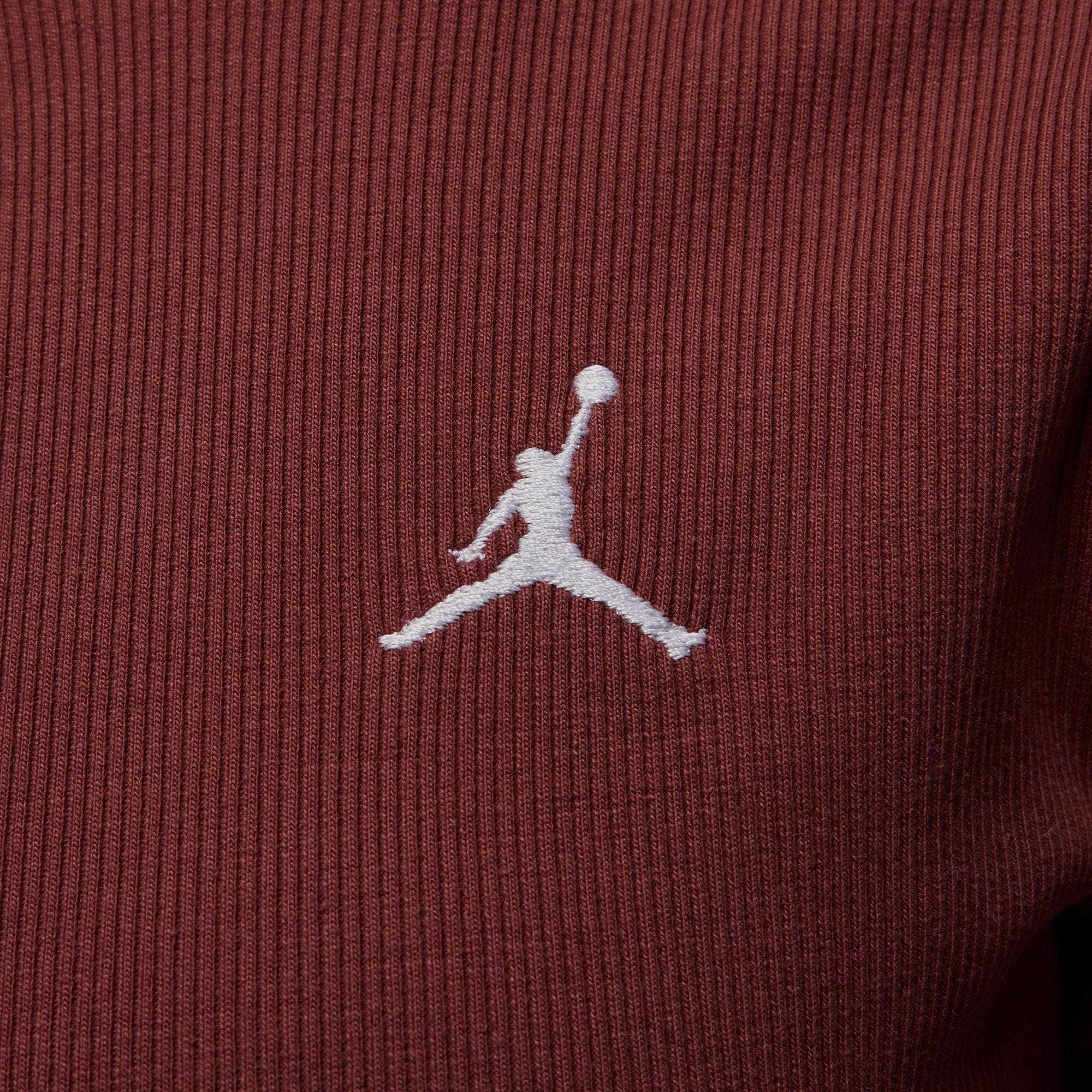 Air Jordan 1/2-Zip Long-Sleeve Knit Dress - Women's