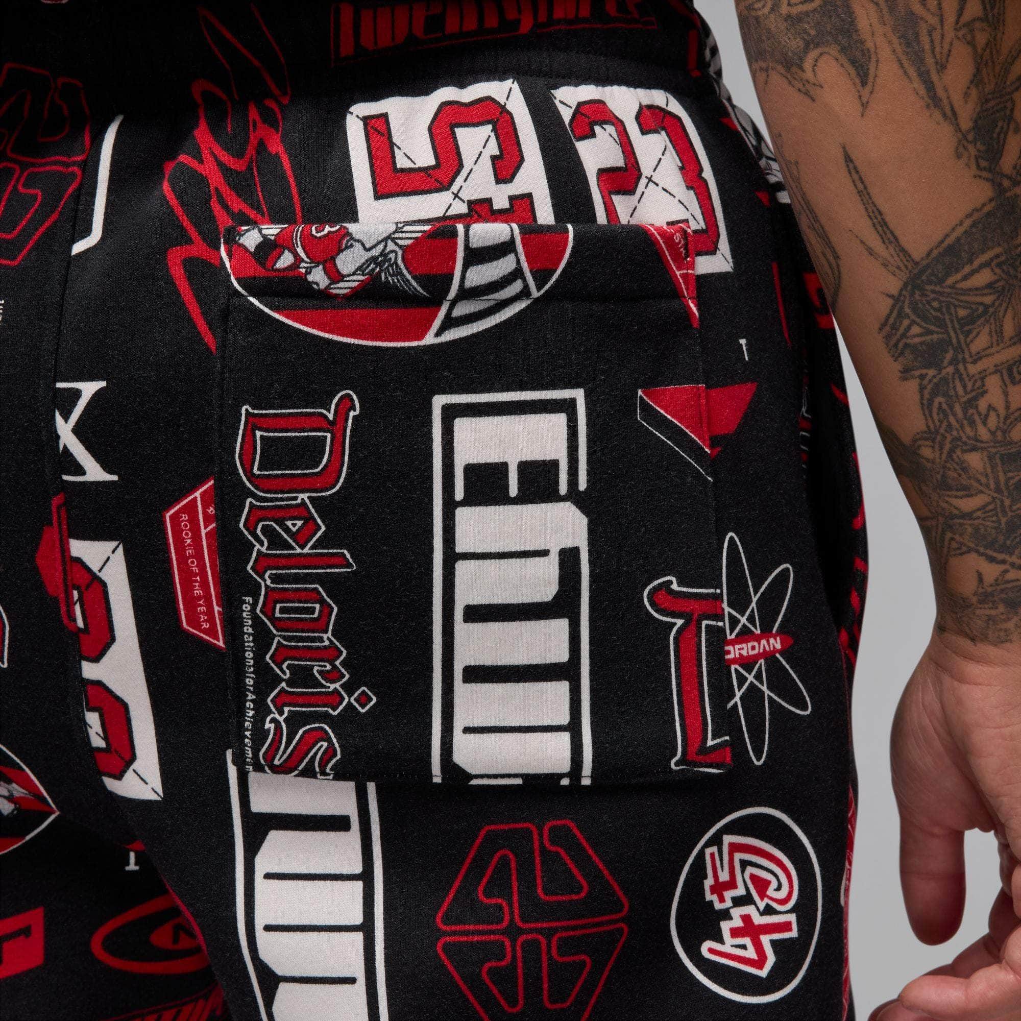 Air Jordan Essentials Printed Fleece Pants -  Men's