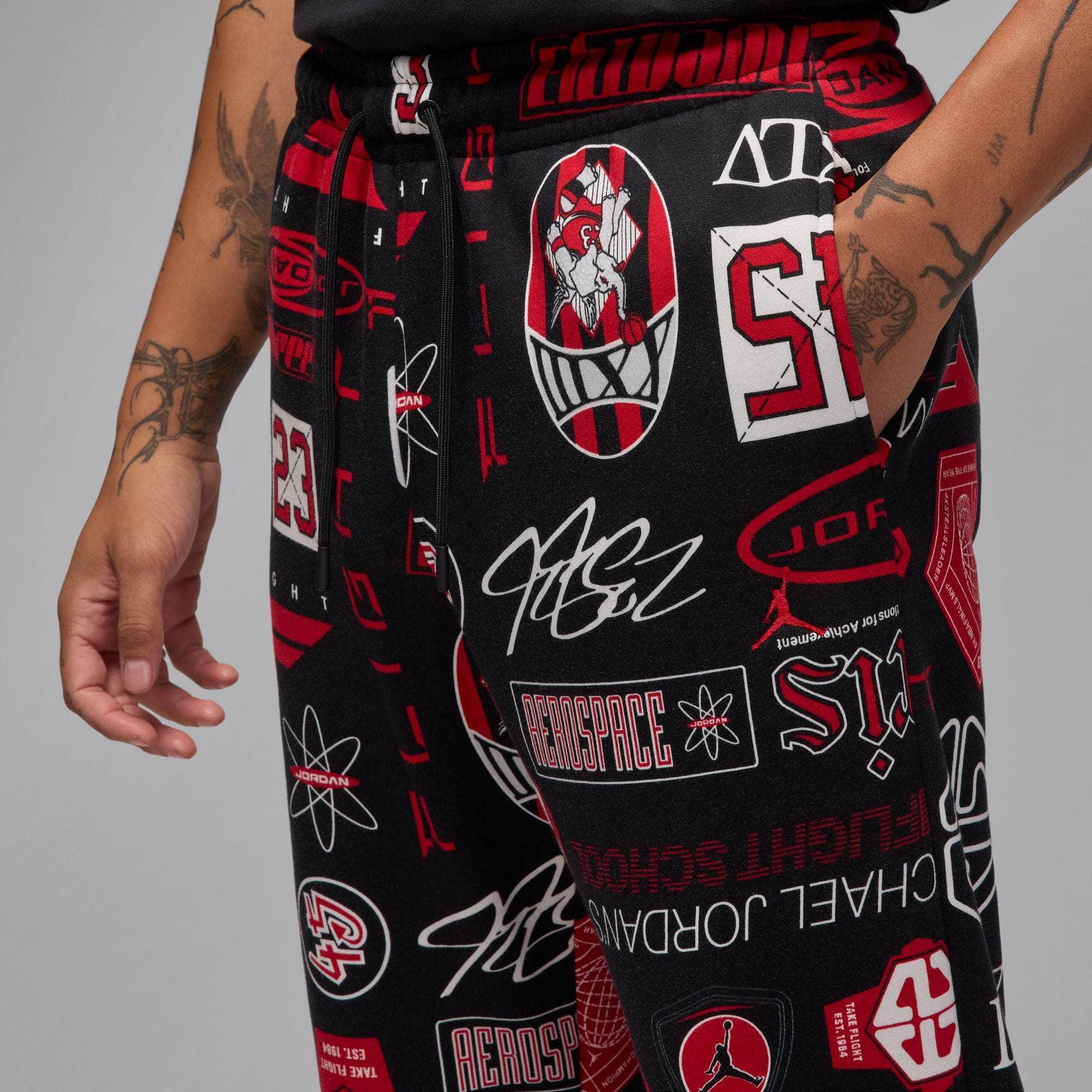 Air Jordan Essentials Printed Fleece Pants -  Men's