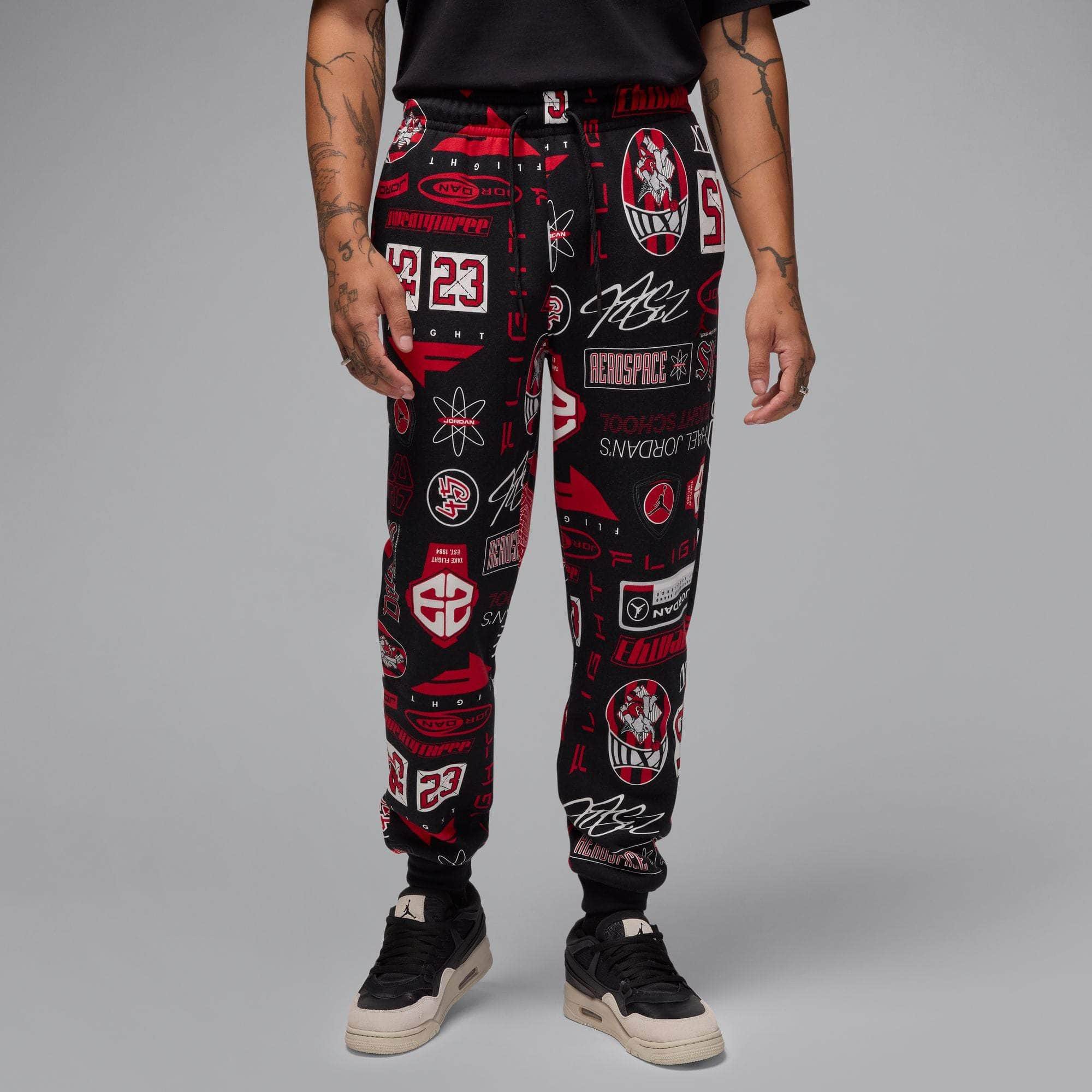 Air Jordan Essentials Printed Fleece Pants -  Men's