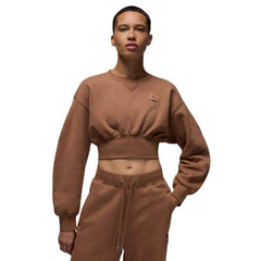 Air Jordan Flight Fleece Cropped Sweatshirt - Women's