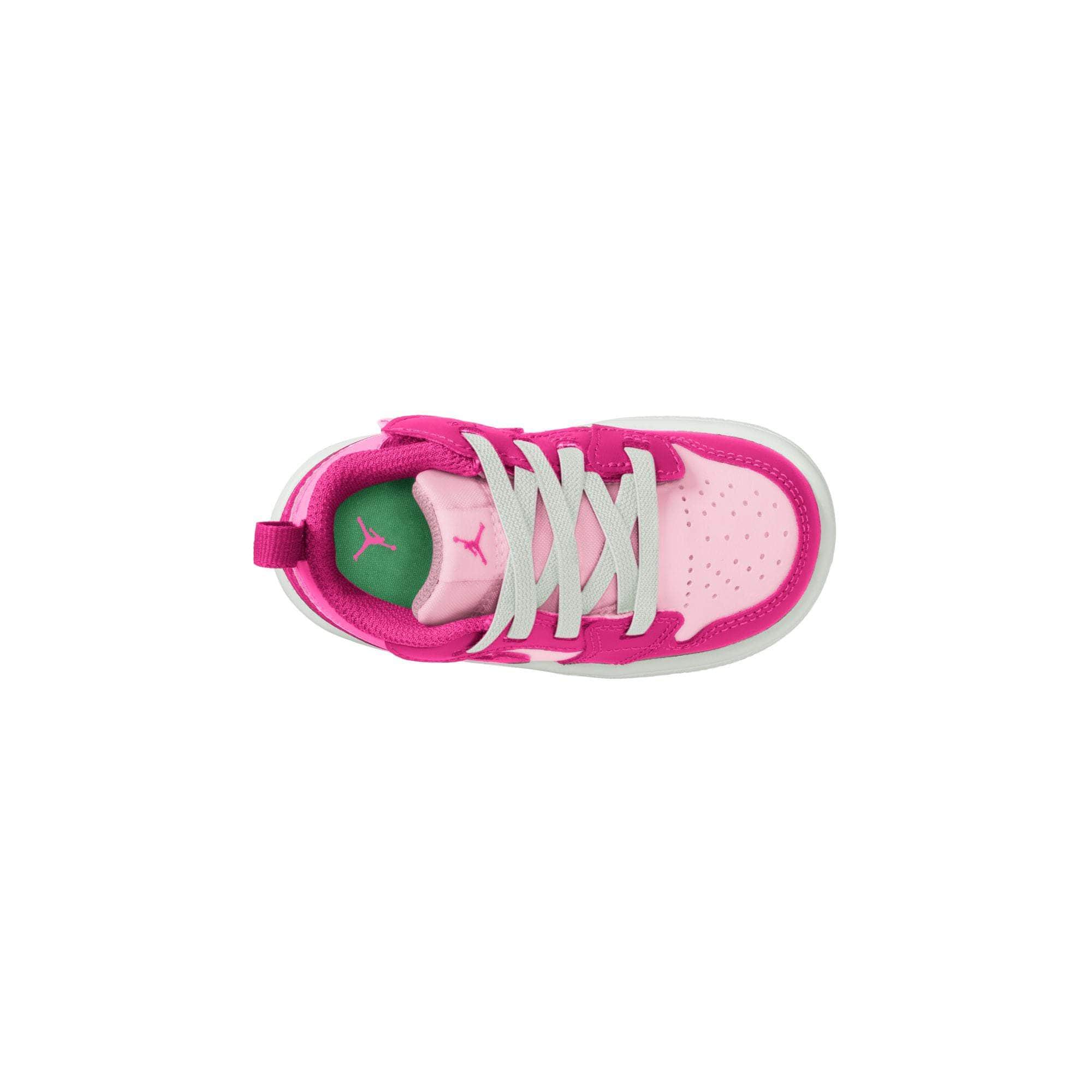 Air Jordan 1 Low ALT "Pink Foam Summit White Hyper Pink" - Toddler