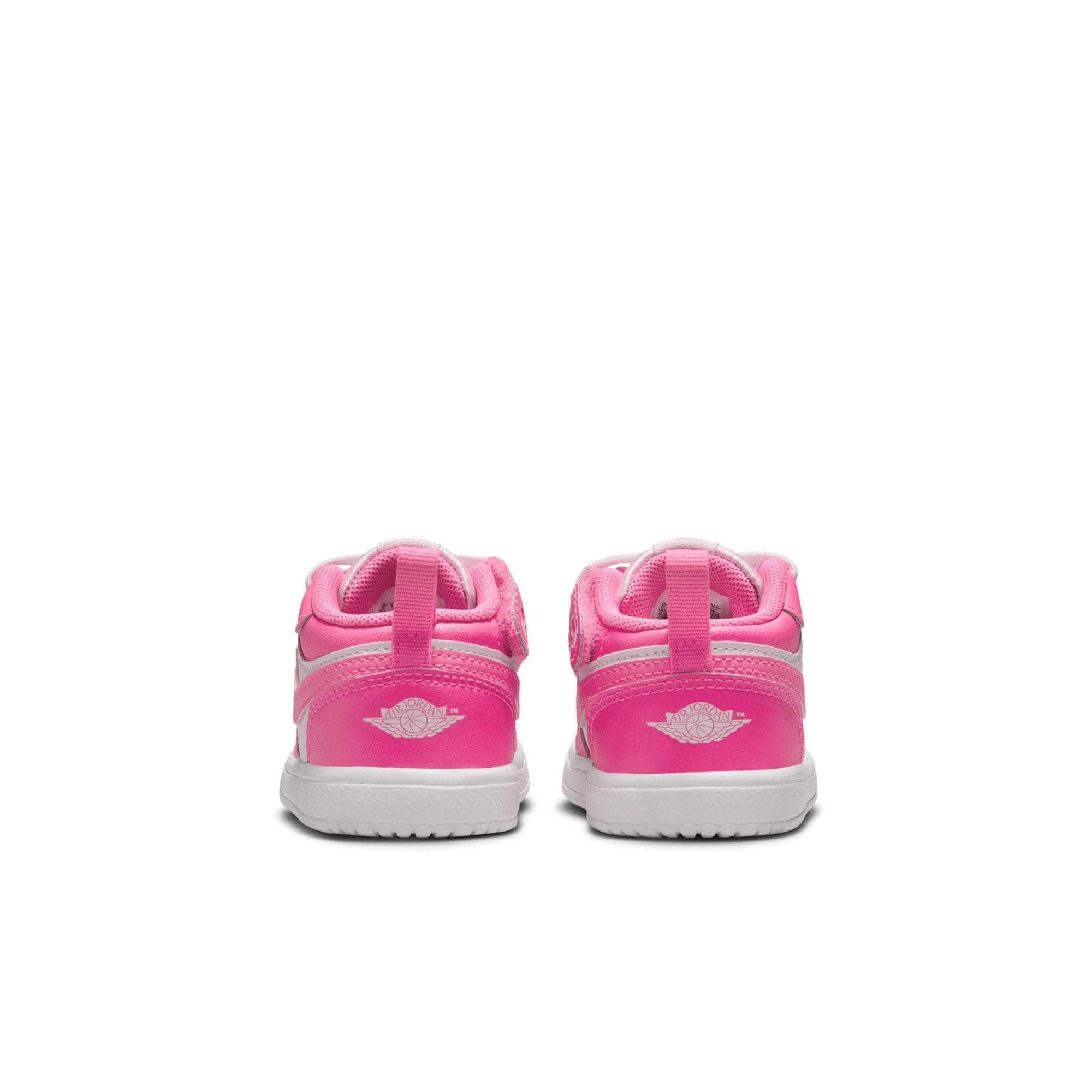Air Jordan 1 Low ALT "Pink Foam Summit White Hyper Pink" - Toddler
