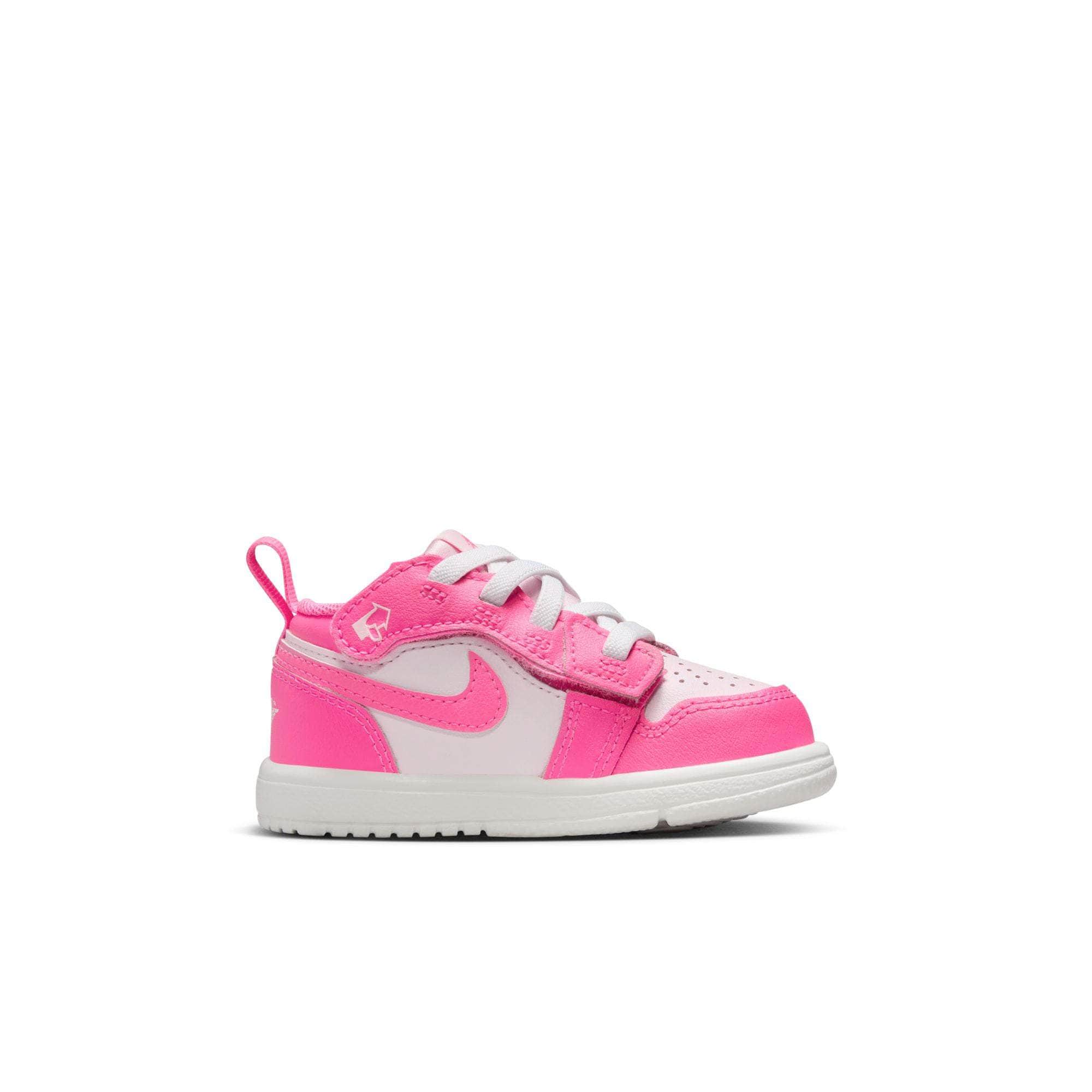 Air Jordan 1 Low ALT "Pink Foam Summit White Hyper Pink" - Toddler