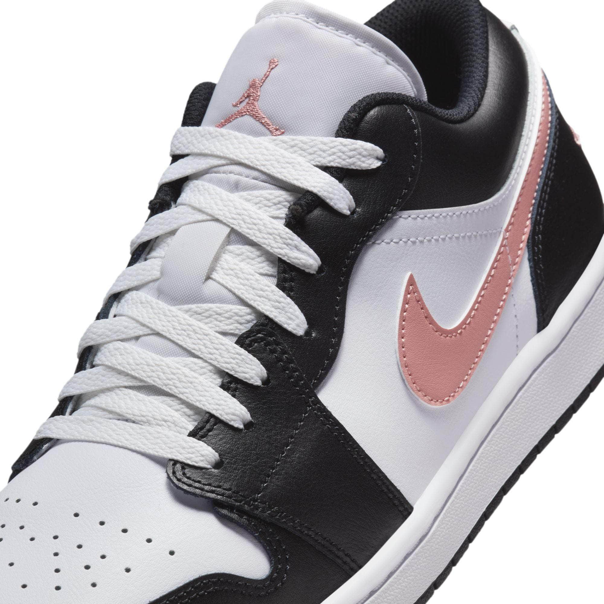 Air Jordan 1 Low "Black Rust Pink" - Men's