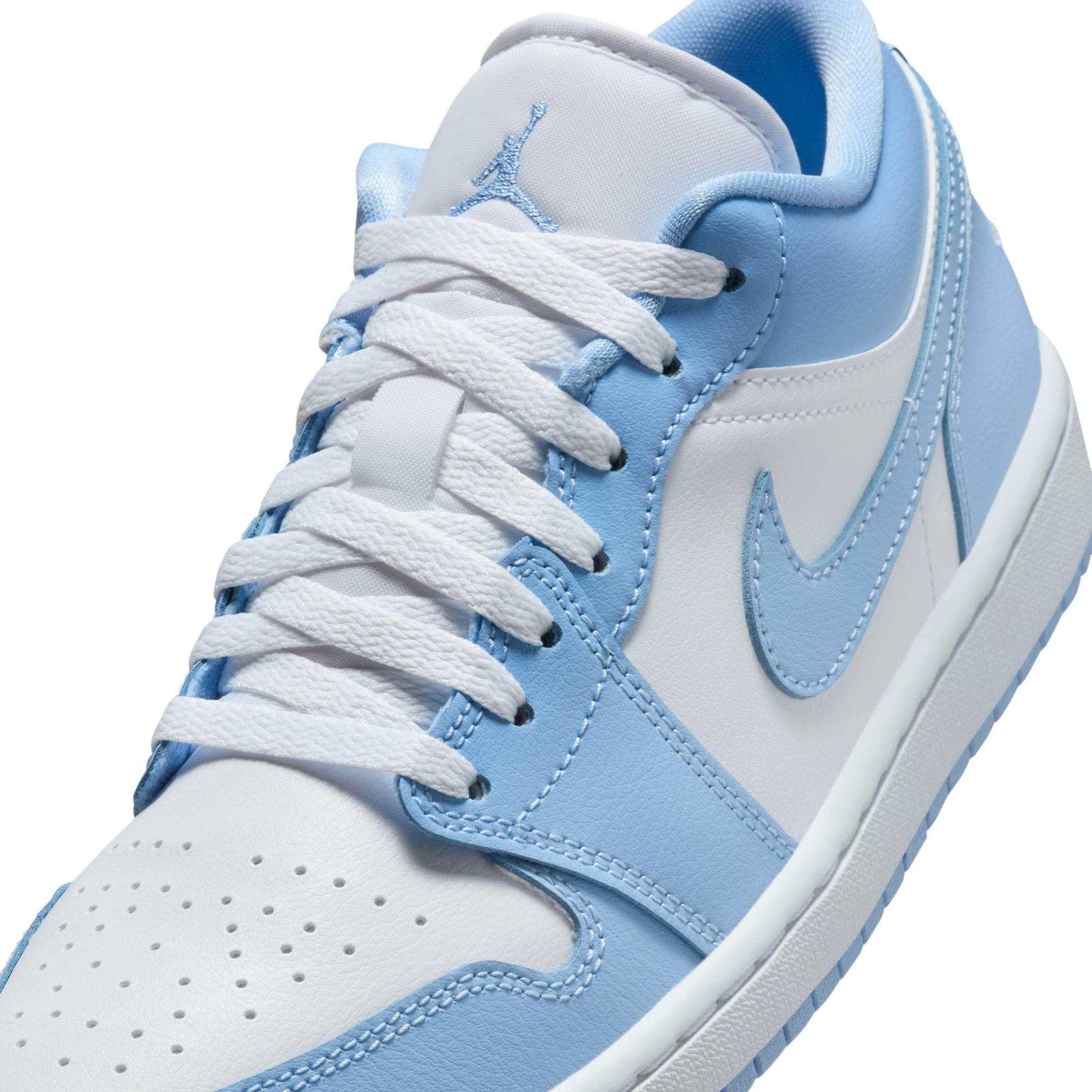 Air Jordan 1 Low White "Aluminum" - Women's