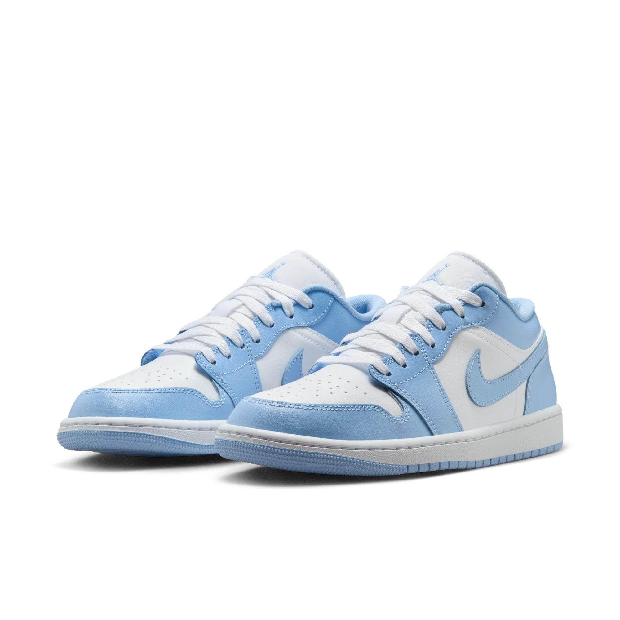 Air Jordan 1 Low White "Aluminum" - Women's