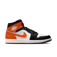 Air Jordan 1 Mid "Black Toe Starfish" - Men's