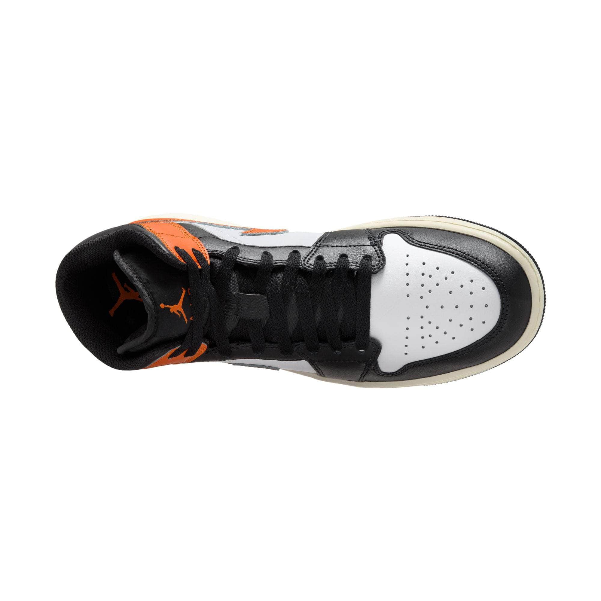 Air Jordan 1 Mid "Black Toe Starfish" - Men's