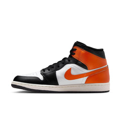 Air Jordan 1 Mid "Black Toe Starfish" - Men's