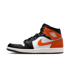 Air Jordan 1 Mid "Black Toe Starfish" - Men's
