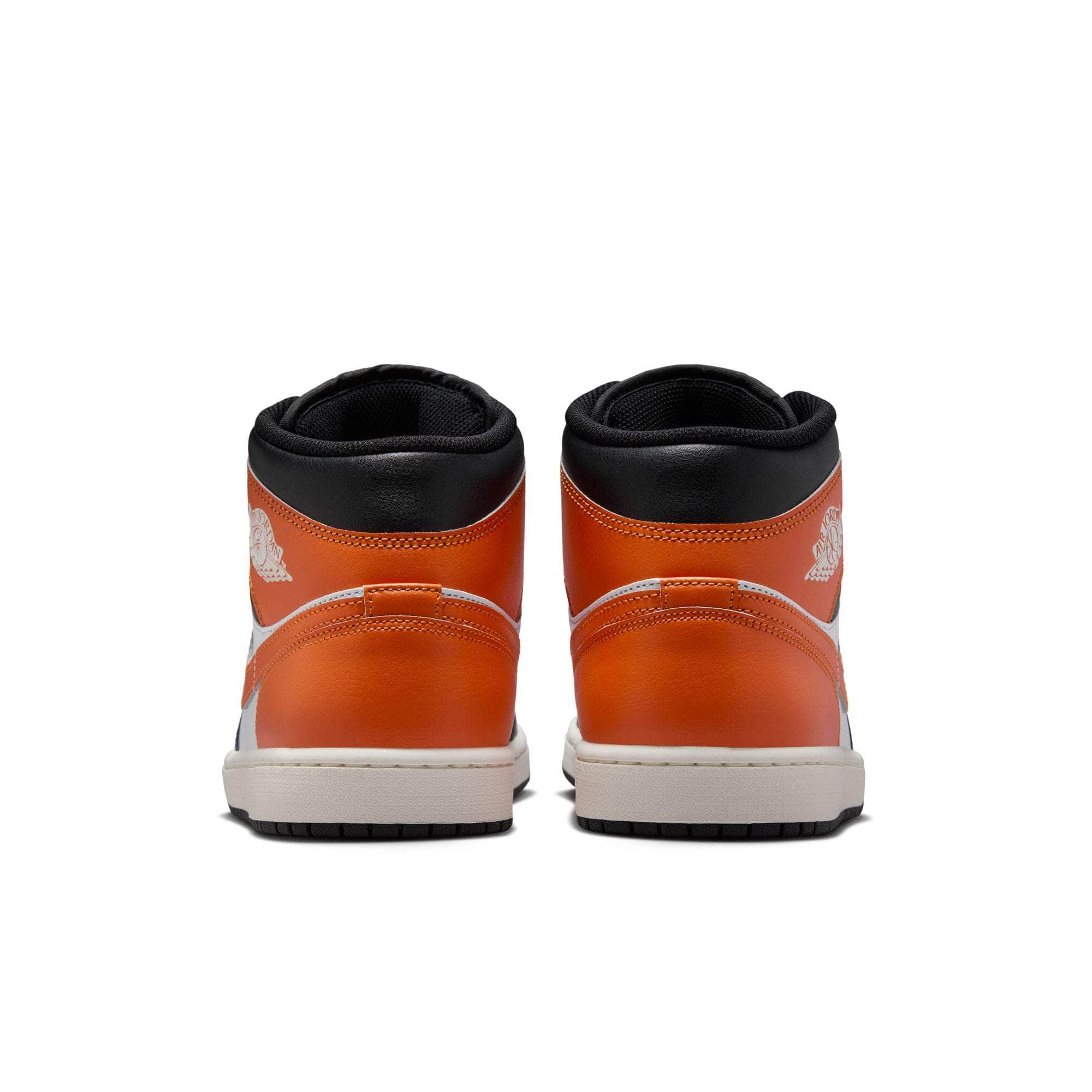 Air Jordan 1 Mid "Black Toe Starfish" - Men's