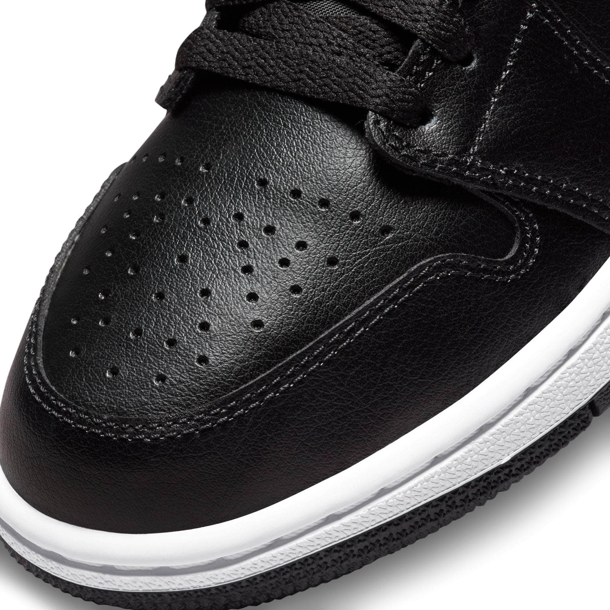 Air Jordan 1 Mid "Black White" - Women's