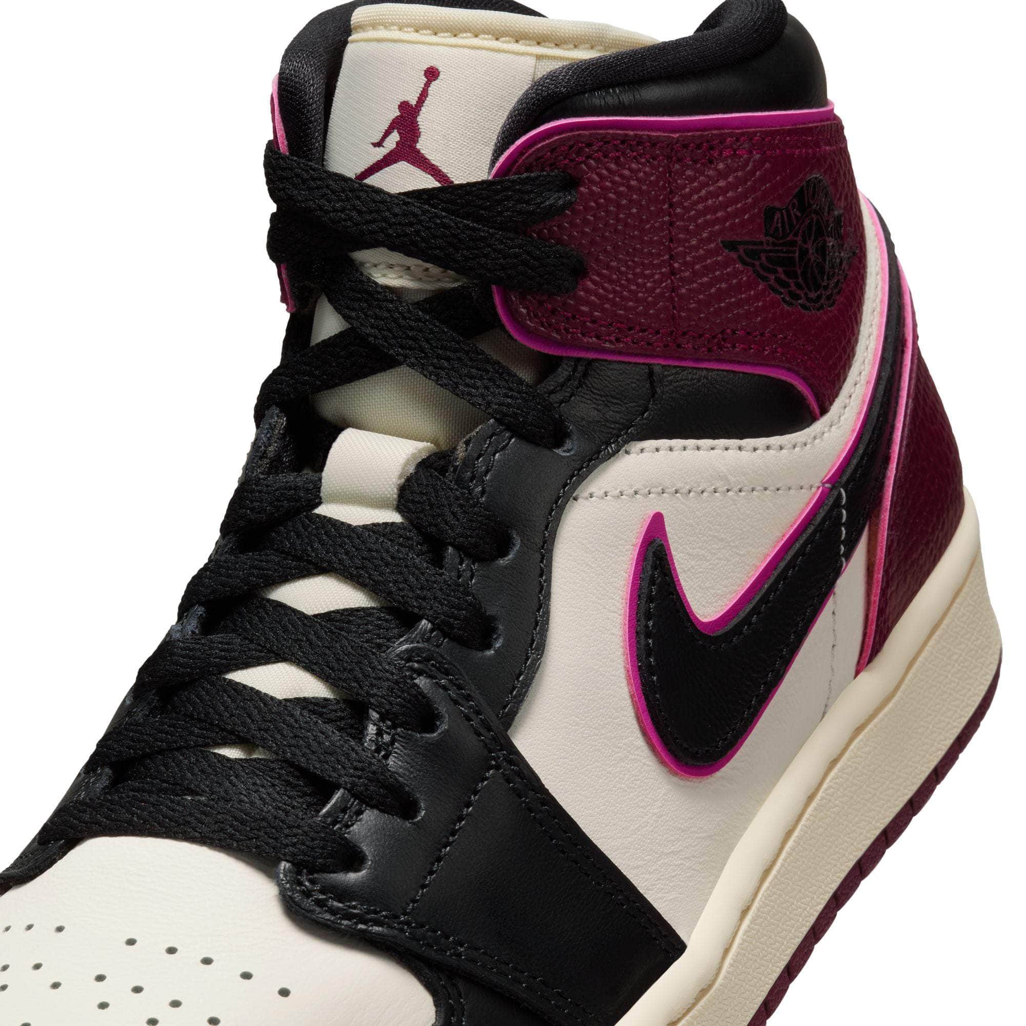 Air Jordan 1 Mid “Bordeaux” - Women's