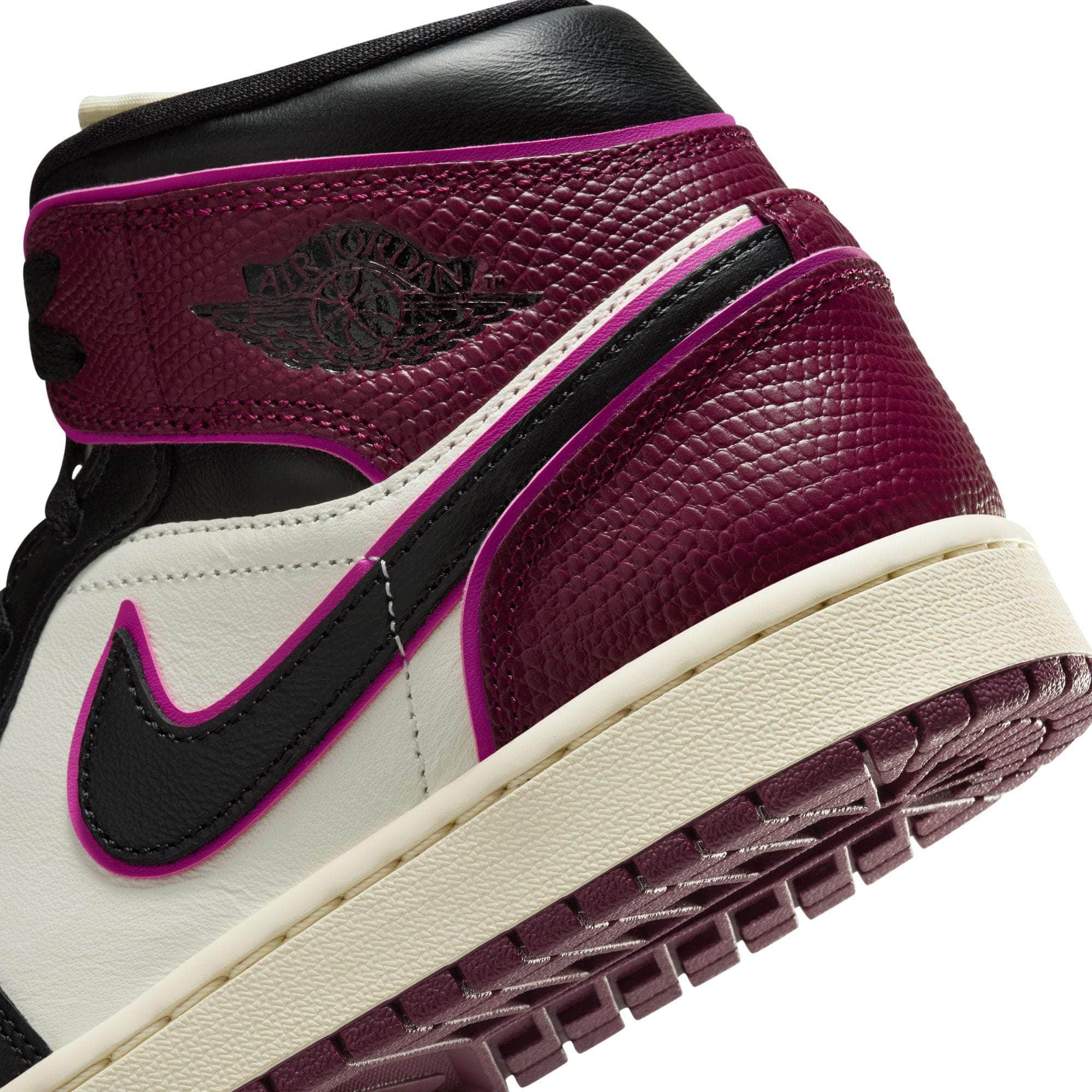 Air Jordan 1 Mid “Bordeaux” - Women's