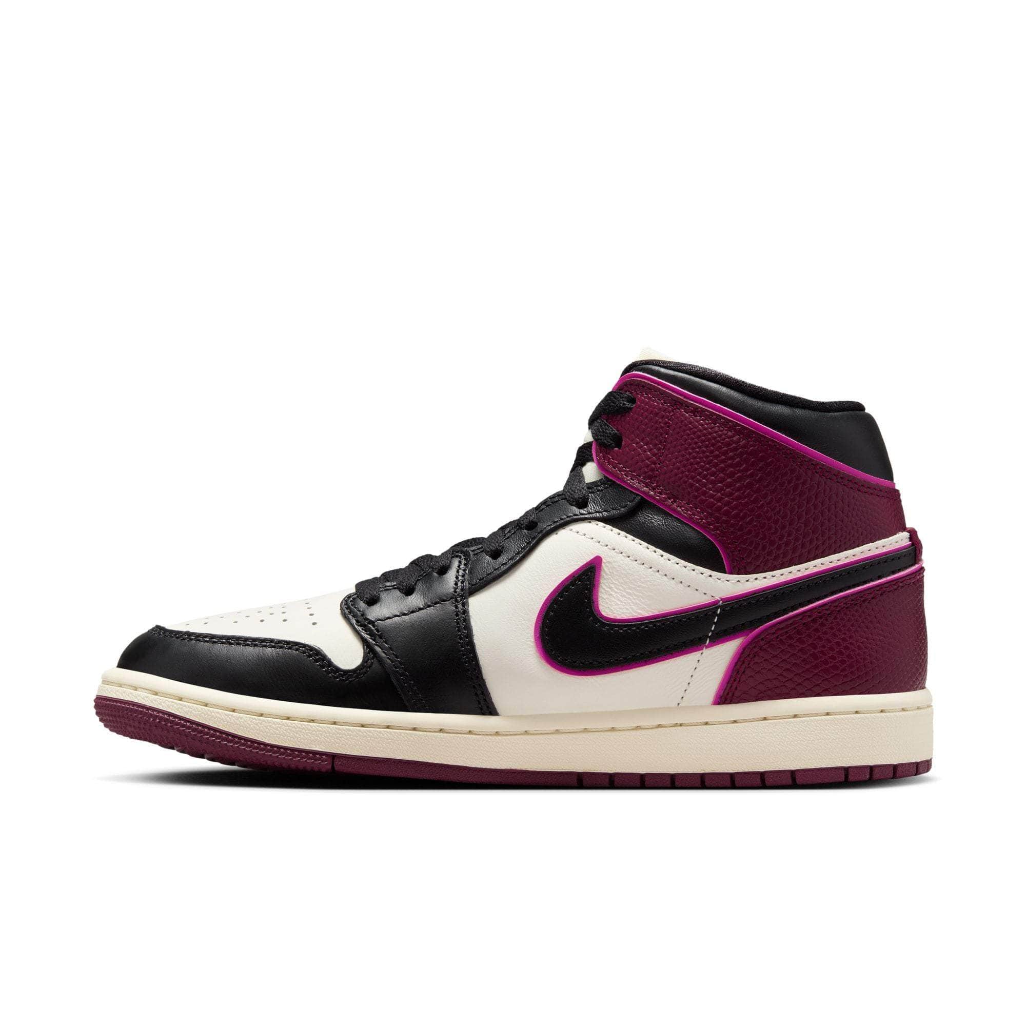 Air Jordan 1 Mid “Bordeaux” - Women's