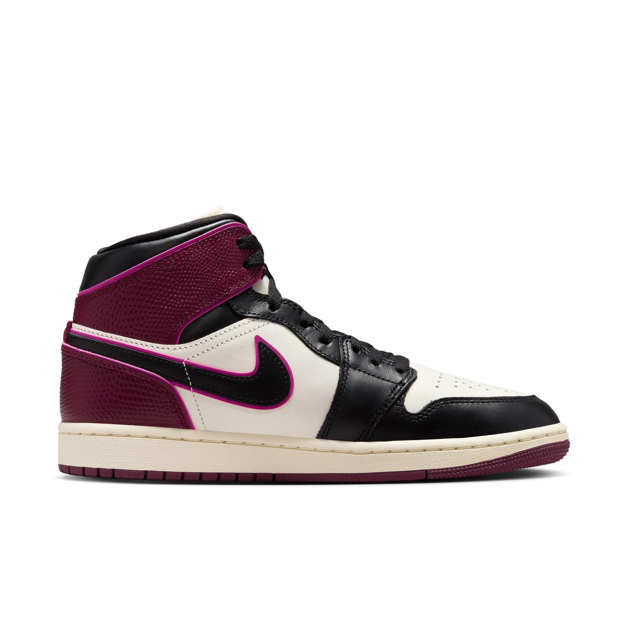 Air Jordan 1 Mid “Bordeaux” - Women's