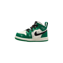 Air Jordan 1 Mid SE "Overbranded" - Toddler
