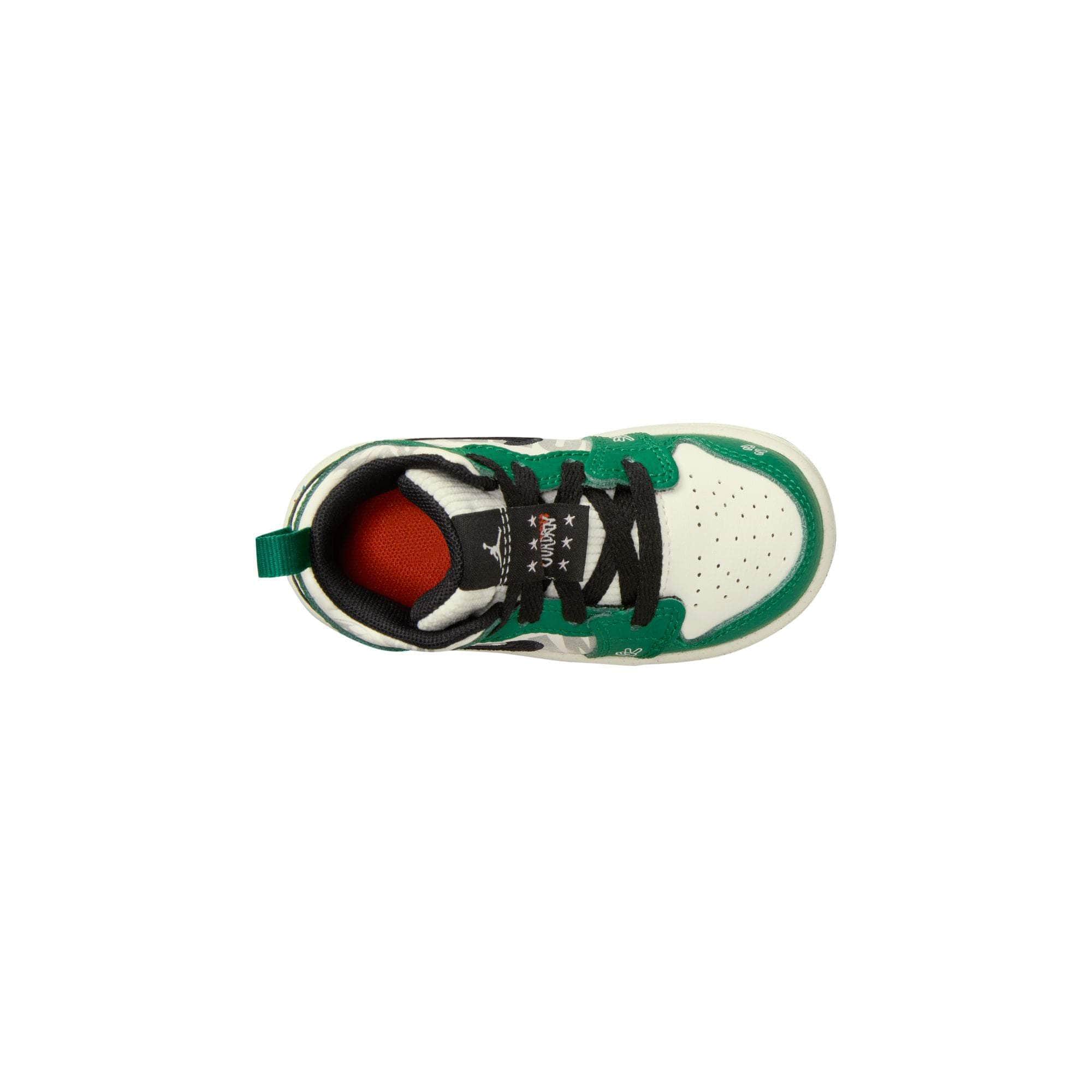Air Jordan 1 Mid SE "Overbranded" - Toddler