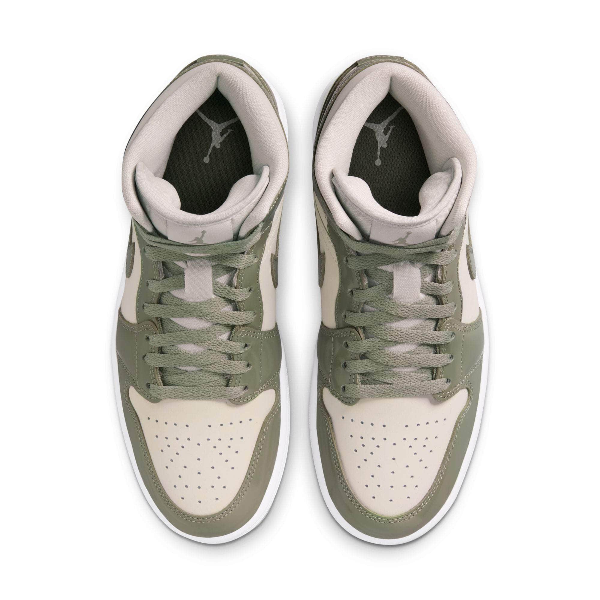 Air Jordan 1 Mid SE "Sea Glass Oil Green" - Women's