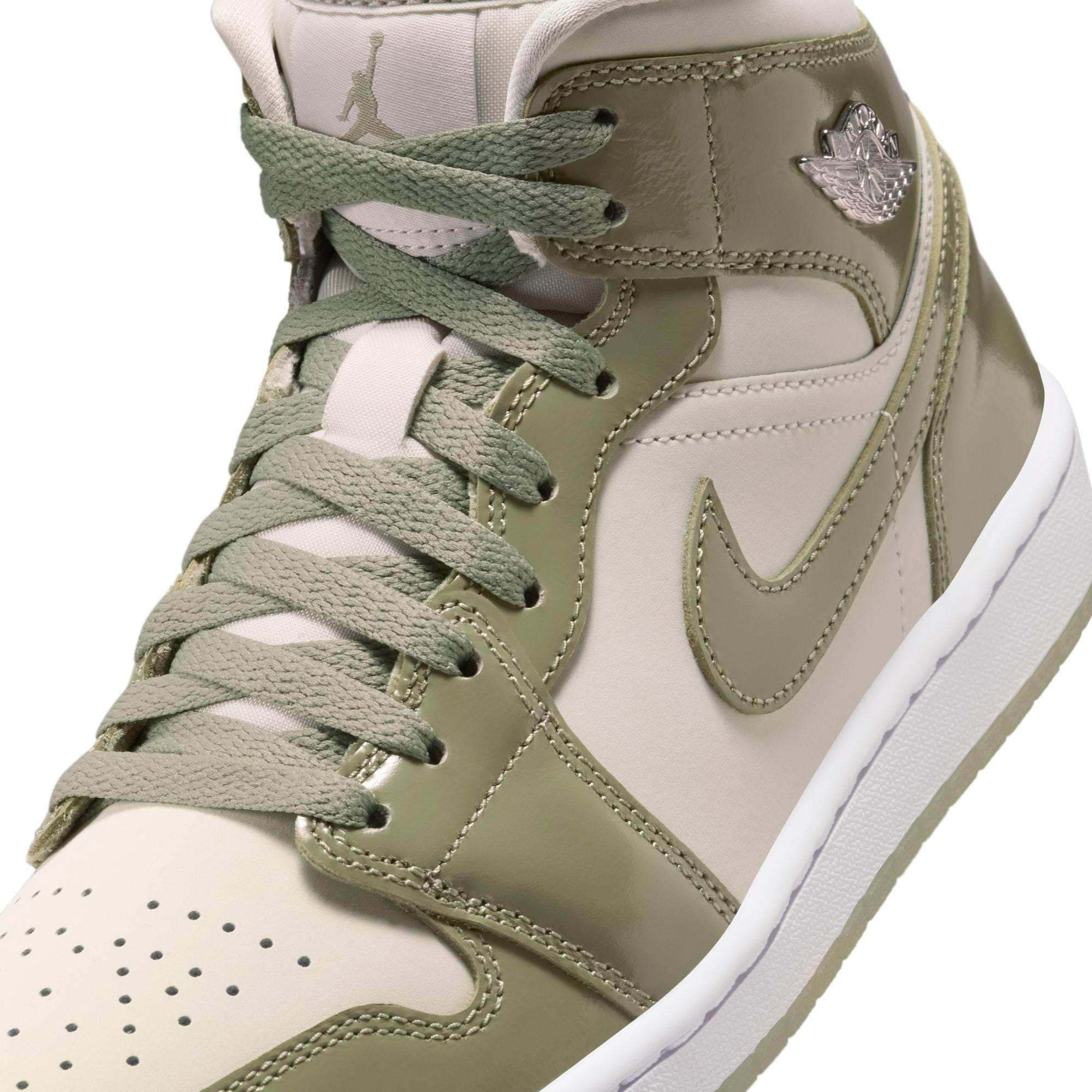 Air Jordan 1 Mid SE "Sea Glass Oil Green" - Women's