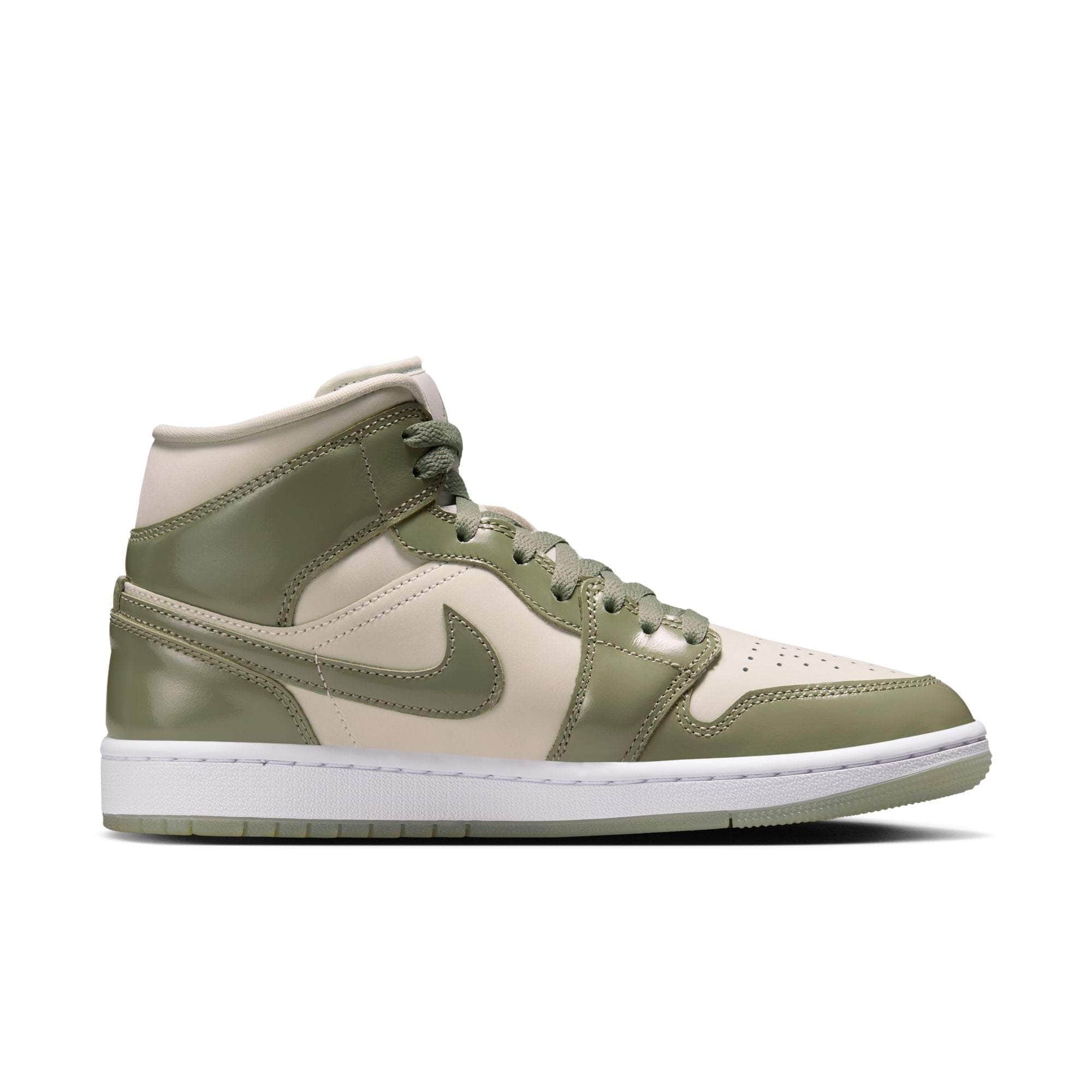 Air Jordan 1 Mid SE "Sea Glass Oil Green" - Women's