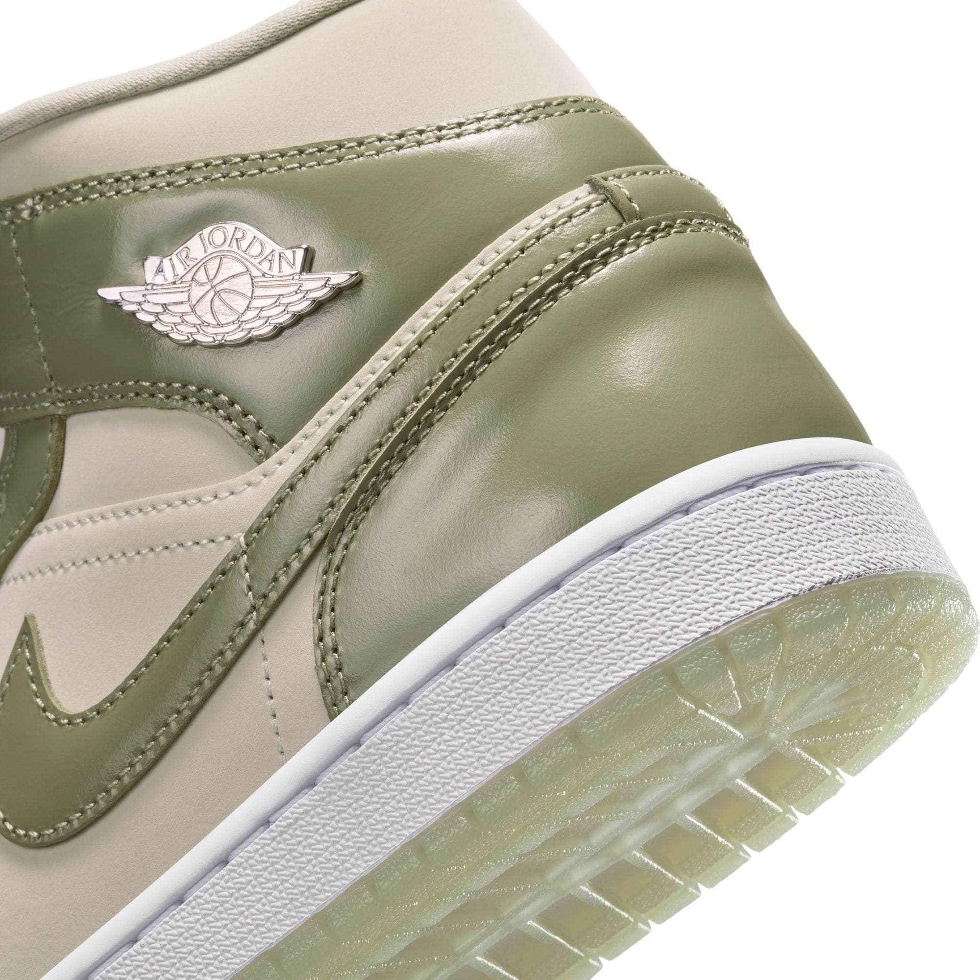 Air Jordan 1 Mid SE "Sea Glass Oil Green" - Women's