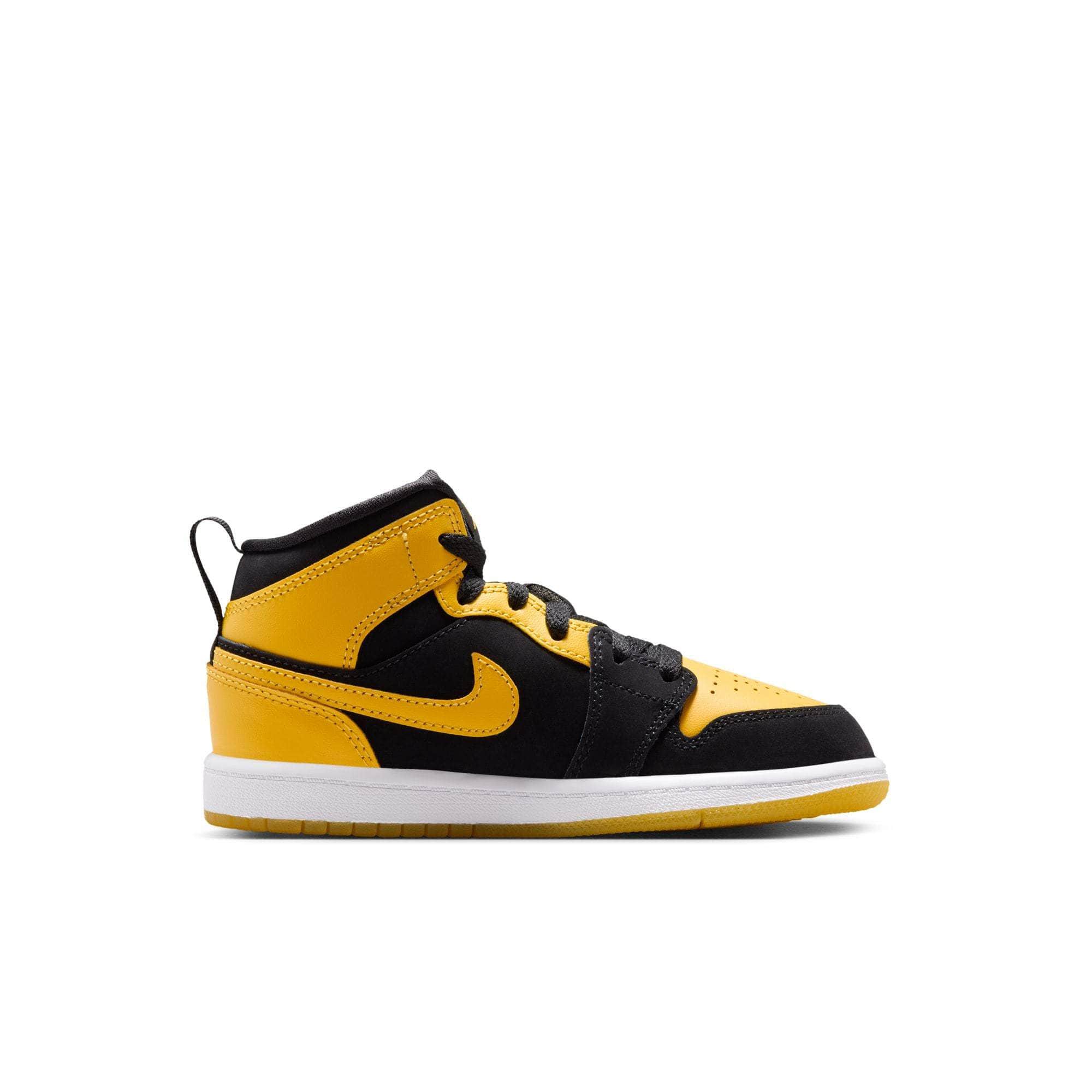 Air Jordan 1 Mid SE "Varsity Maize" - Preschool