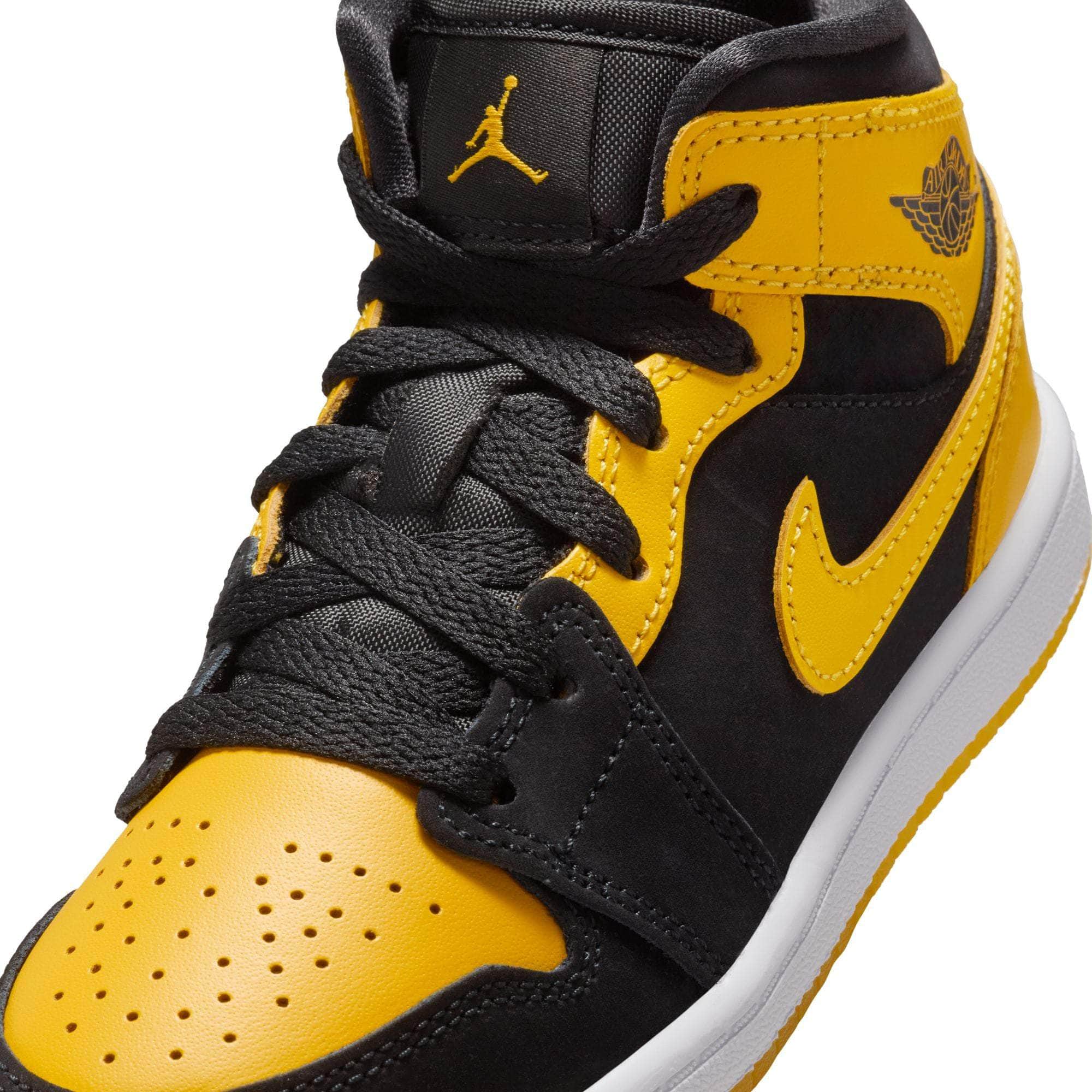 Air Jordan 1 Mid SE "Varsity Maize" - Preschool