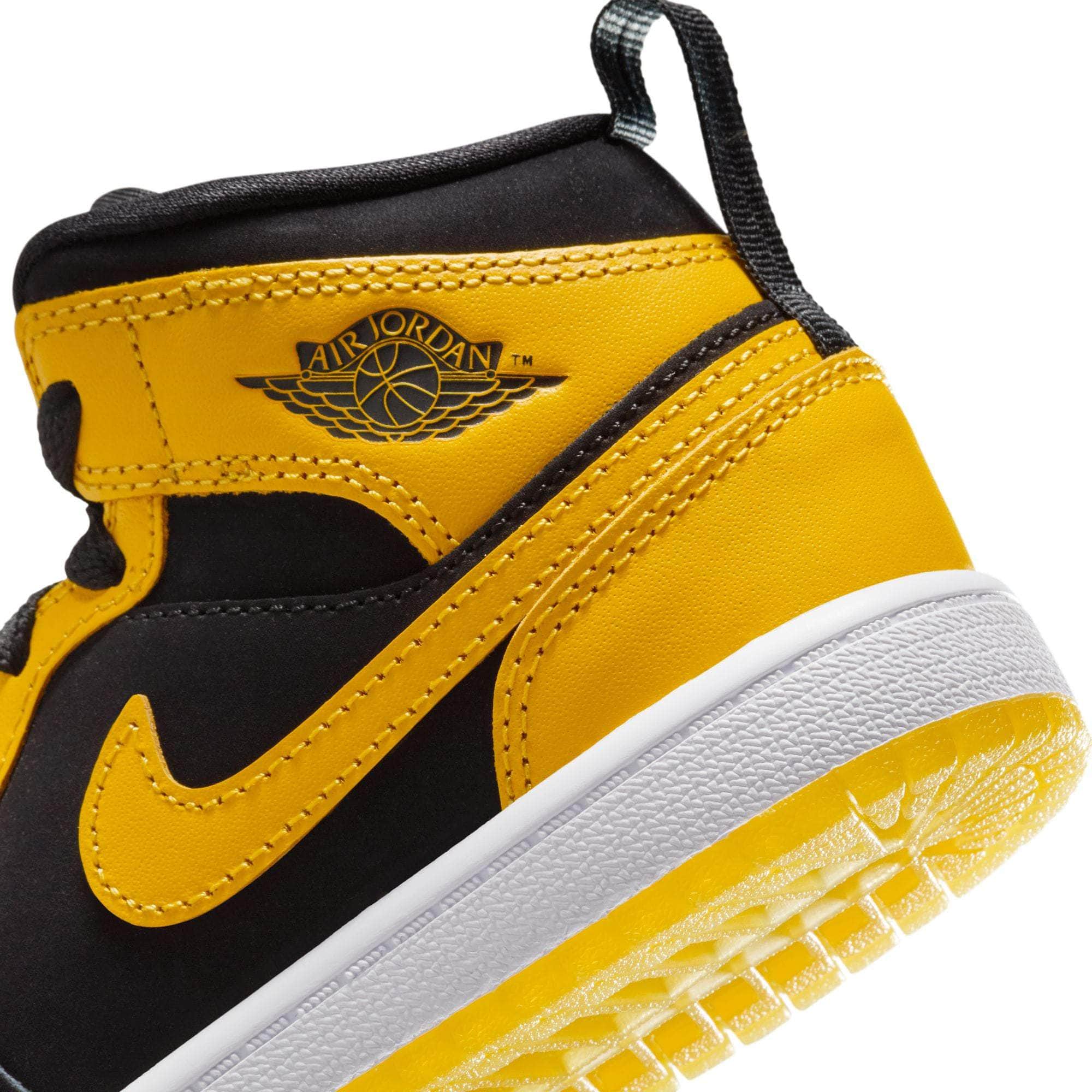 Air Jordan 1 Mid SE "Varsity Maize" - Preschool