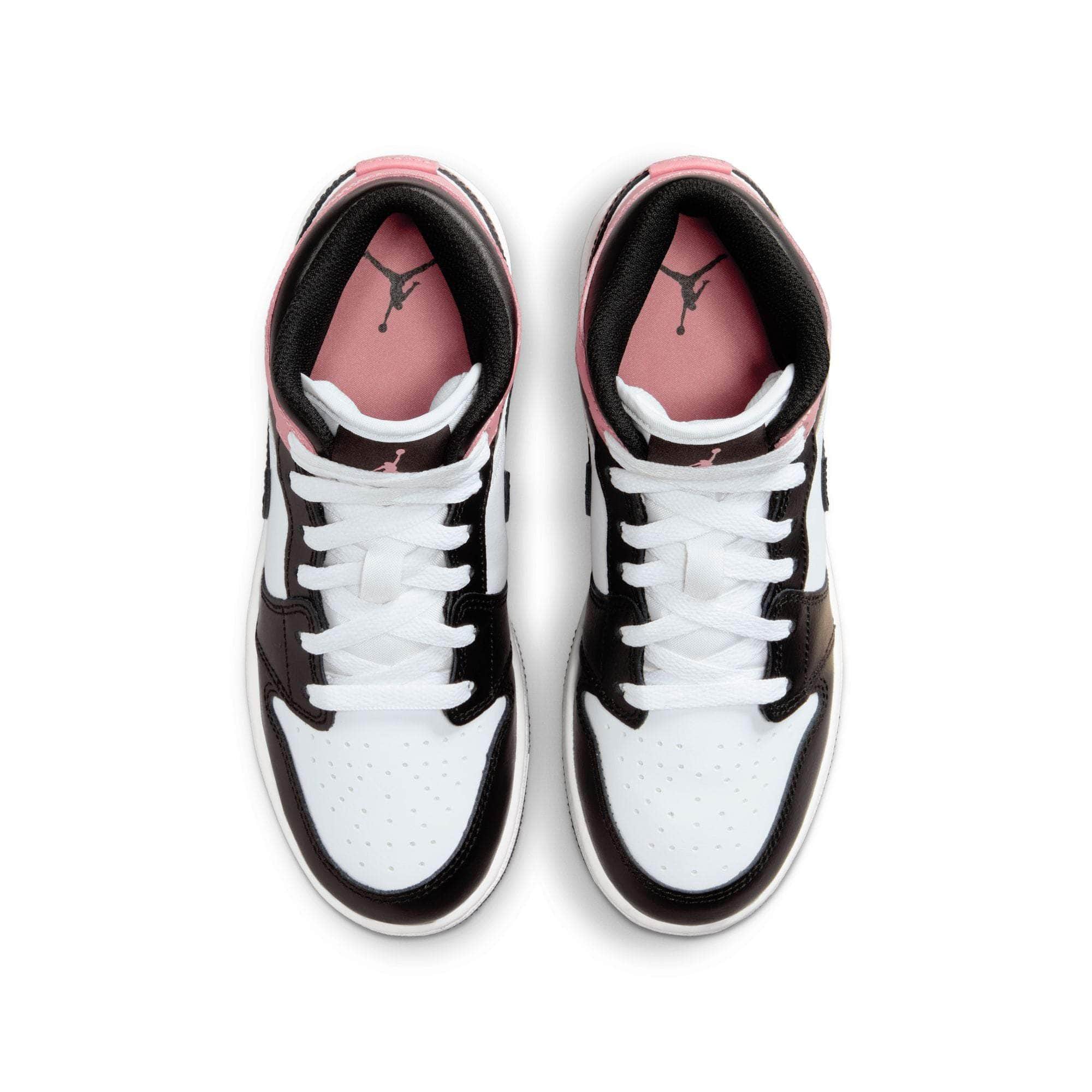 Air Jordan 1 Mid "White Rust Pink Black" - Non adult