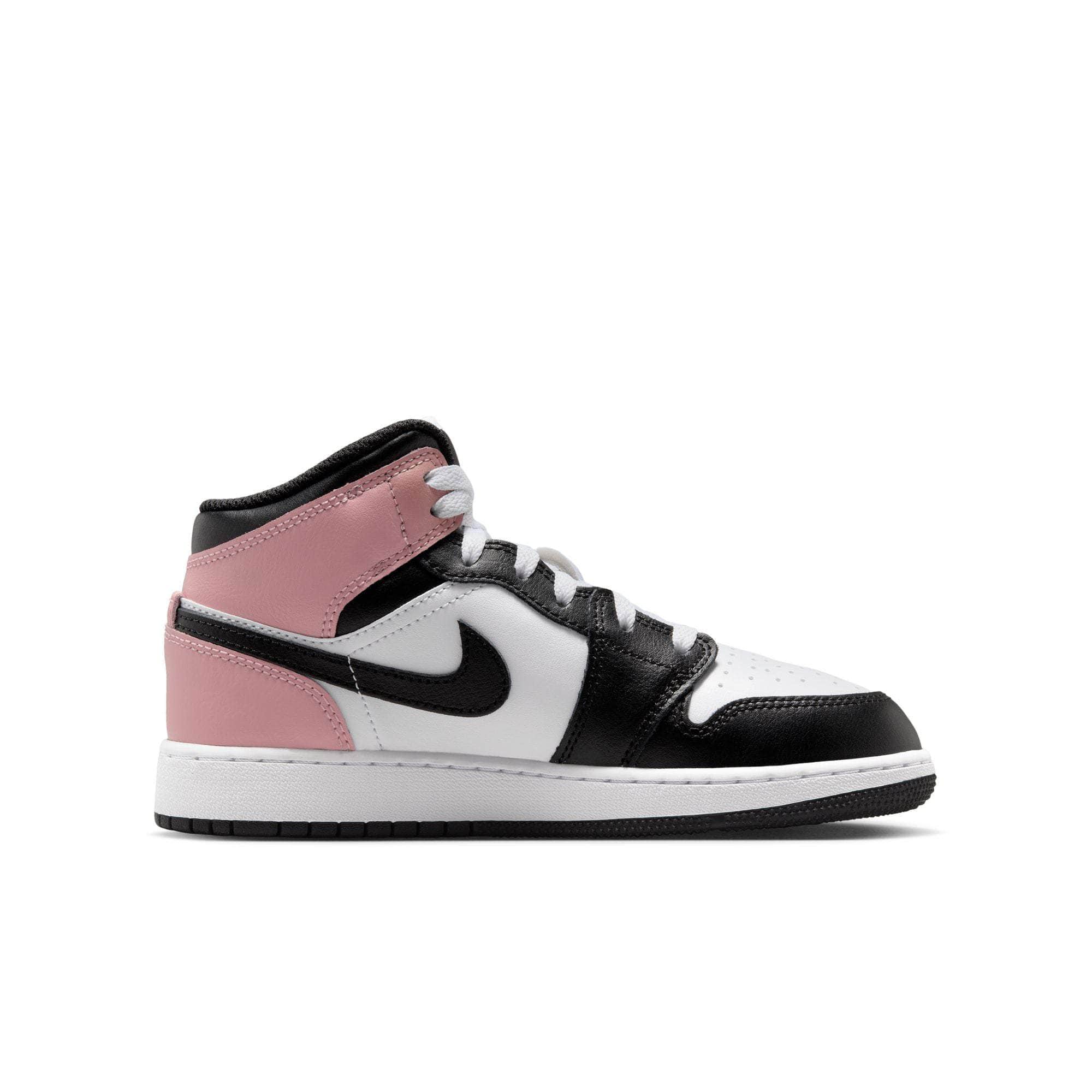 Air Jordan 1 Mid "White Rust Pink Black" - Non adult