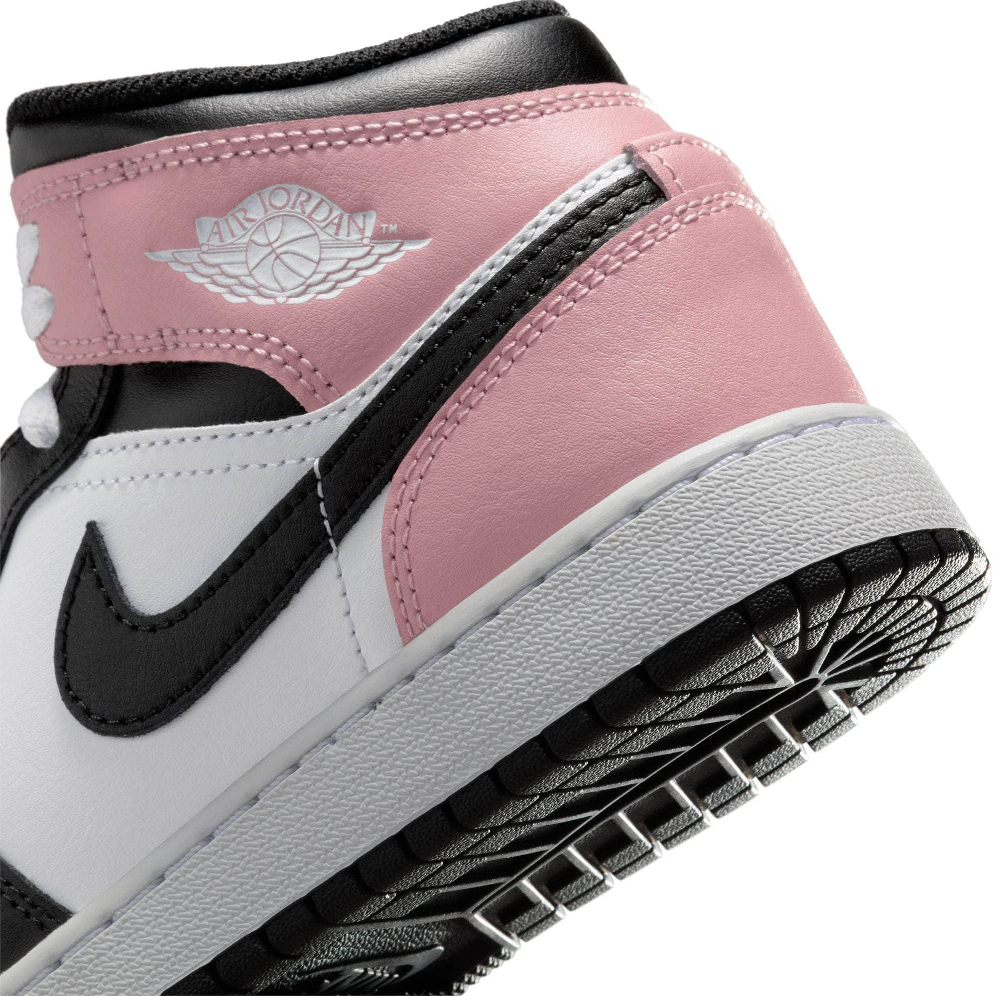 Air Jordan 1 Mid "White Rust Pink Black" - Non adult