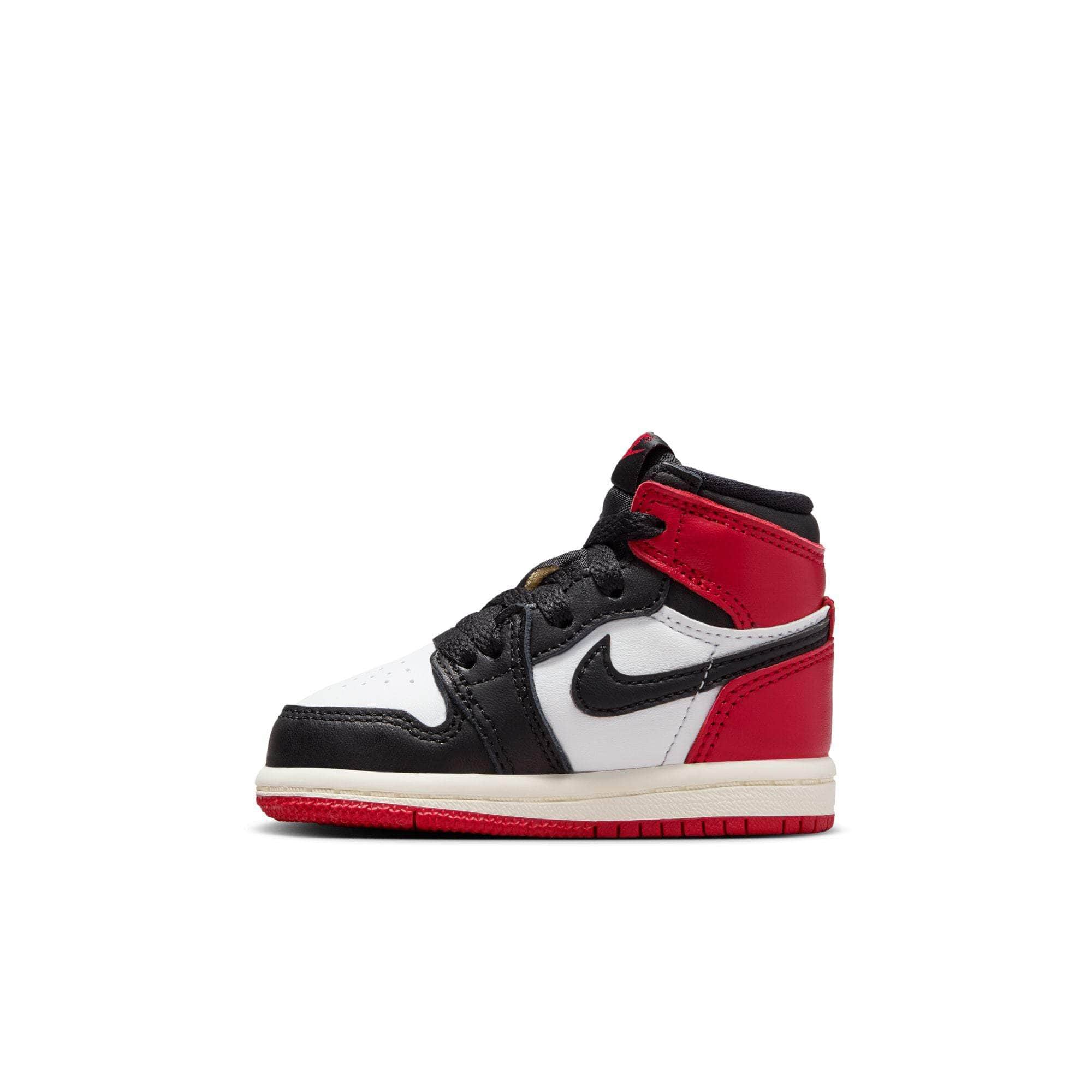 Air Jordan 1 Retro High OG "Black Toe" - Toddler