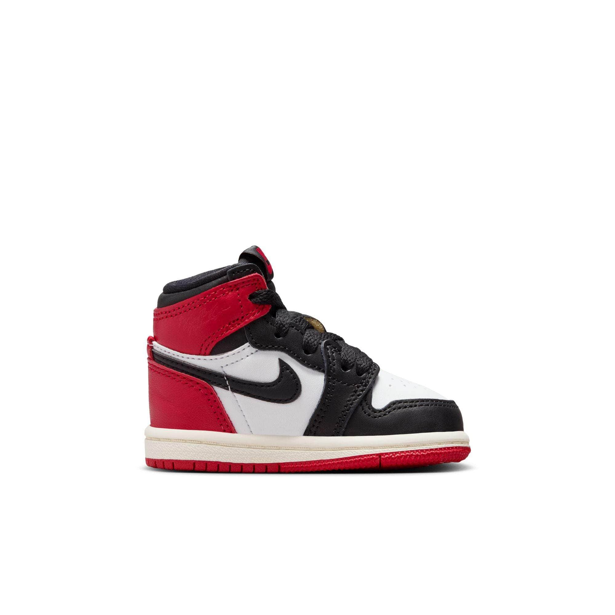 Air Jordan 1 Retro High OG "Black Toe" - Toddler