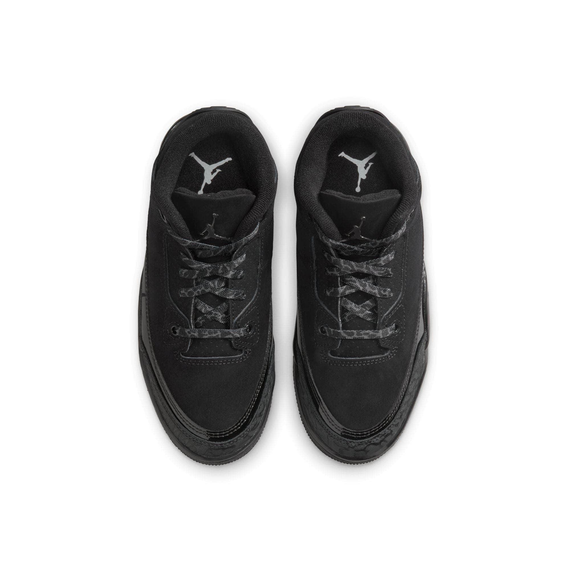 Air Jordan 3 Retro "Black cat" - Preschool