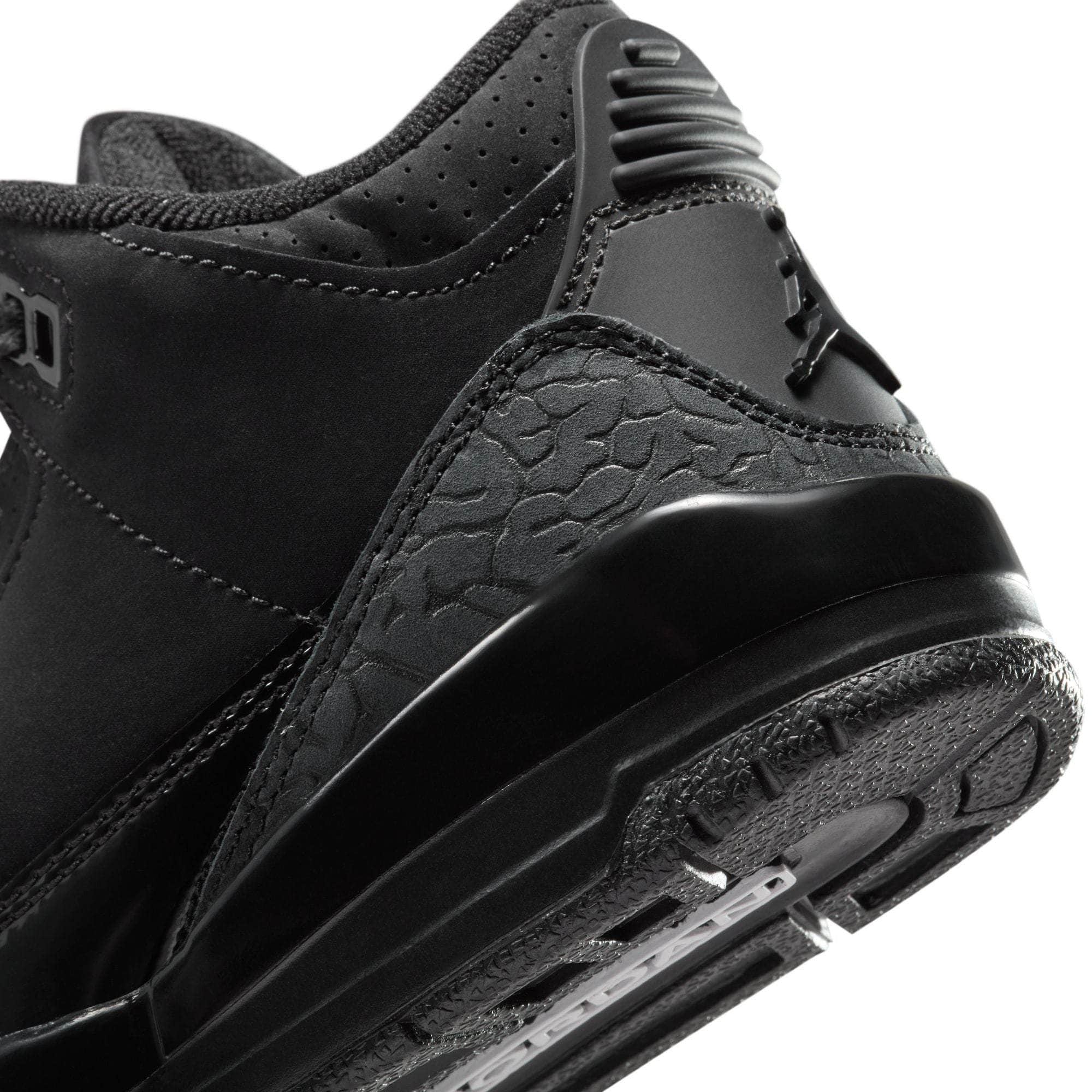 Air Jordan 3 Retro "Black cat" - Preschool