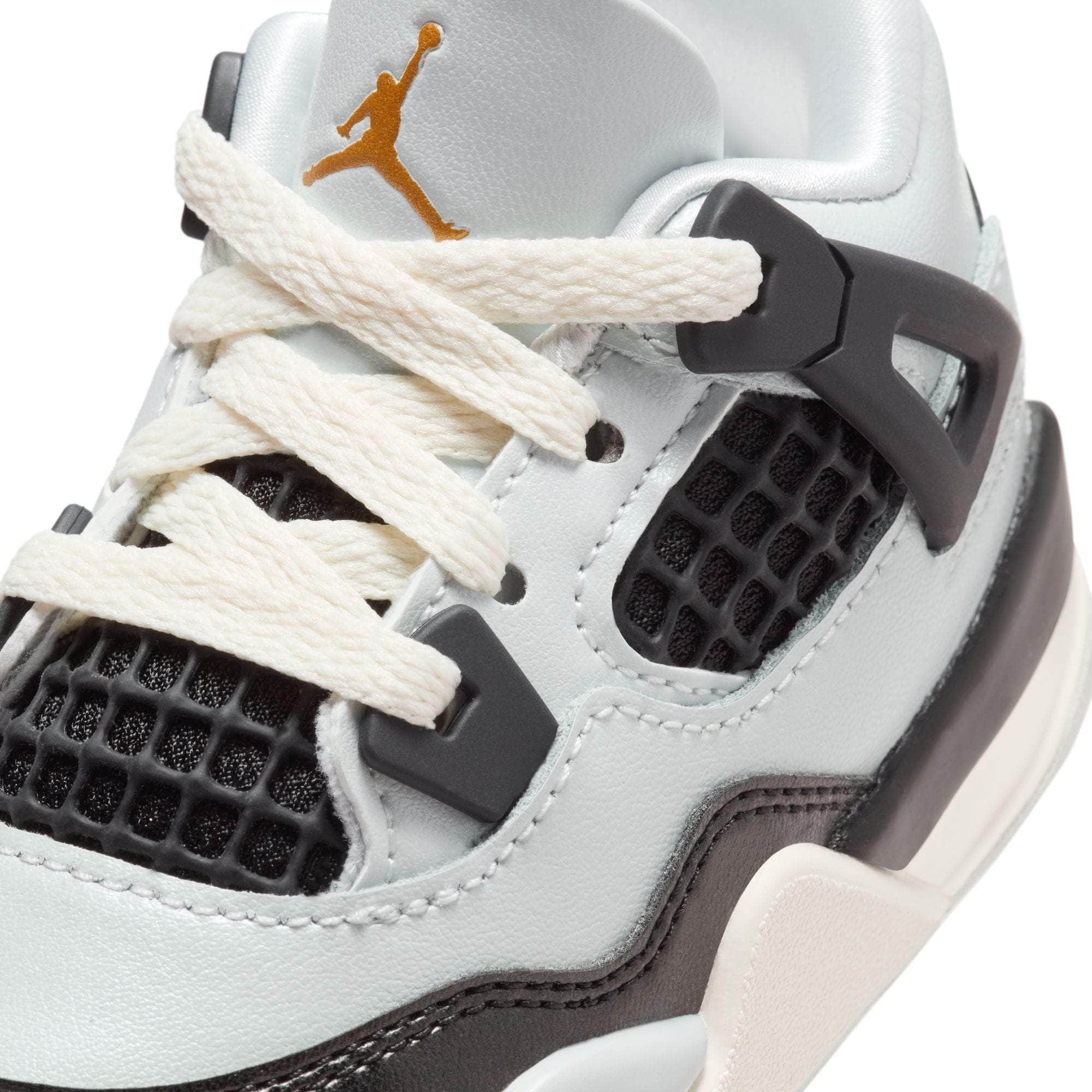 Air Jordan 4 Retro "Platinum Gold" - Toddler