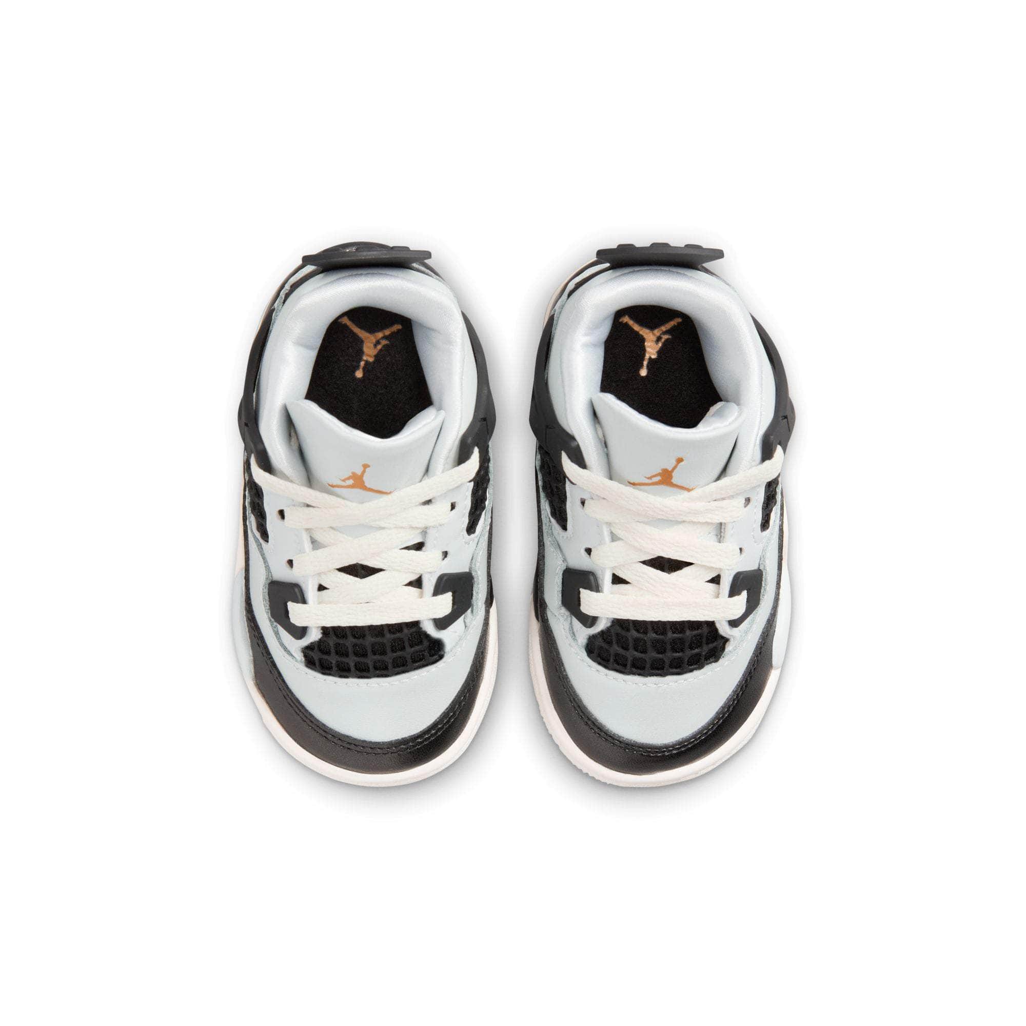 Air Jordan 4 Retro "Platinum Gold" - Toddler