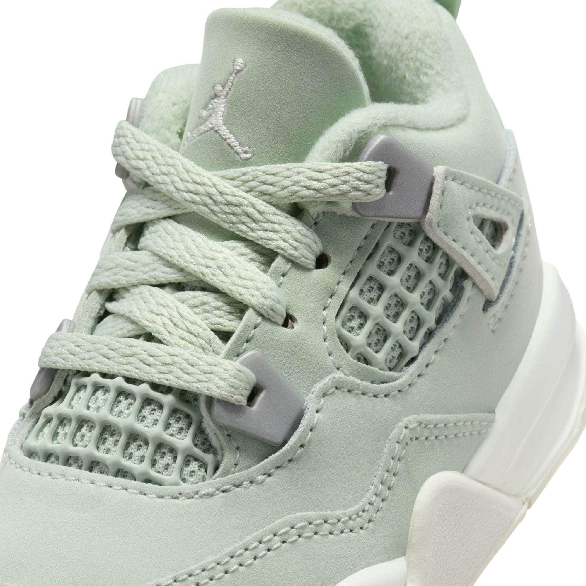 Air Jordan 4 Retro "Seafoam Sail" - Toddler