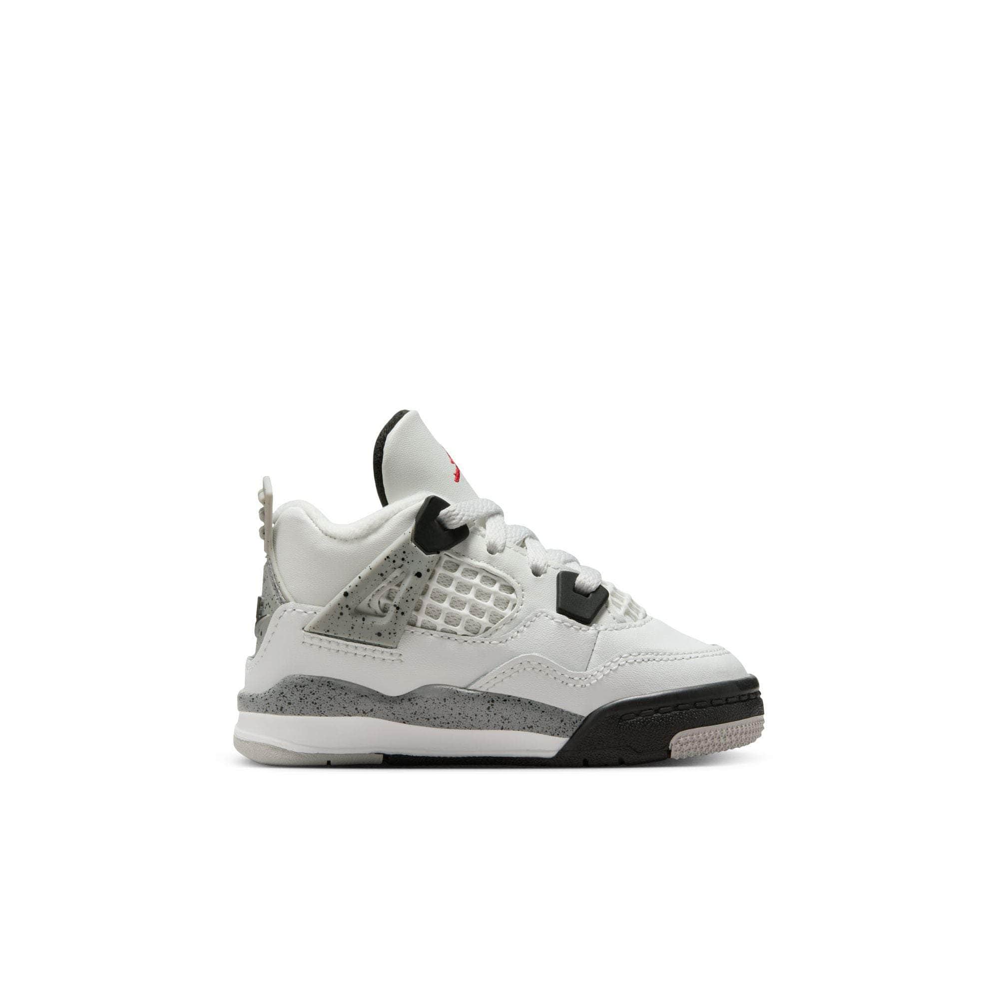 Air Jordan 4 Retro "White Cement" - Toddler