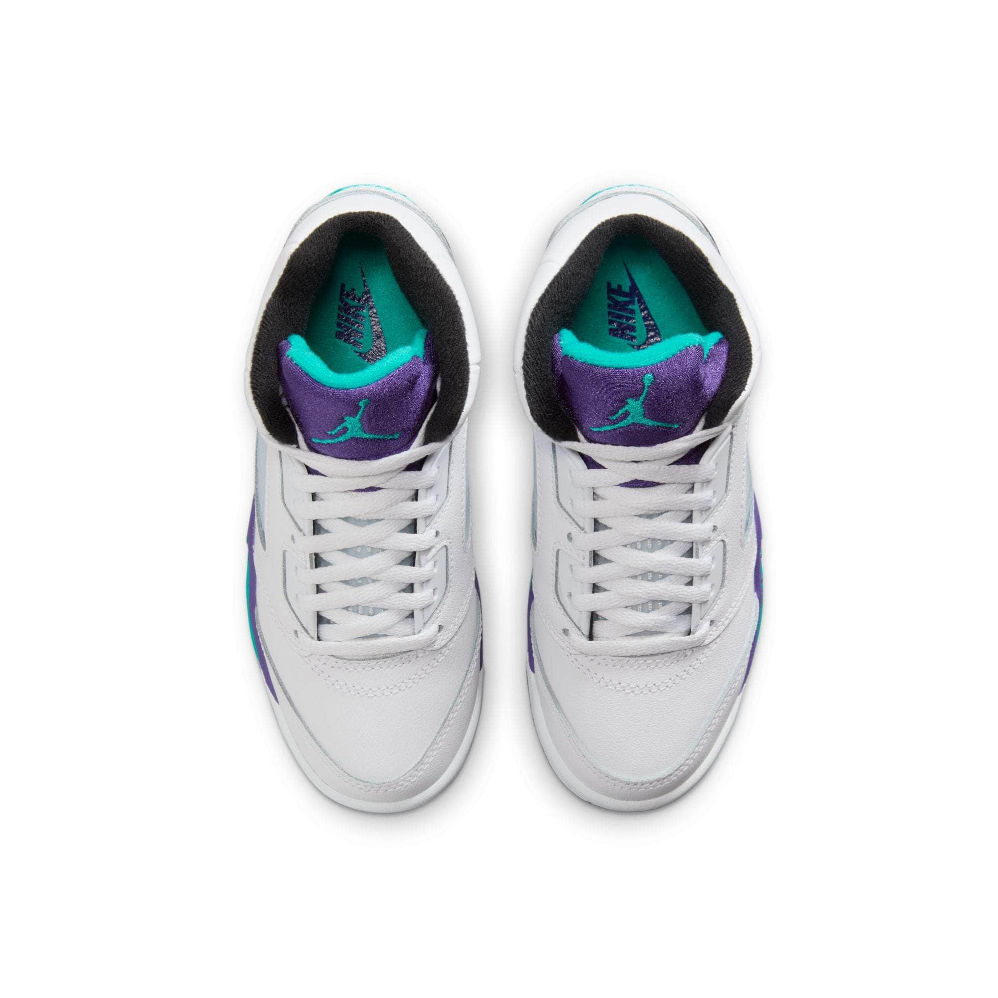Air Jordan 5 Retro "Grape" - Preschool