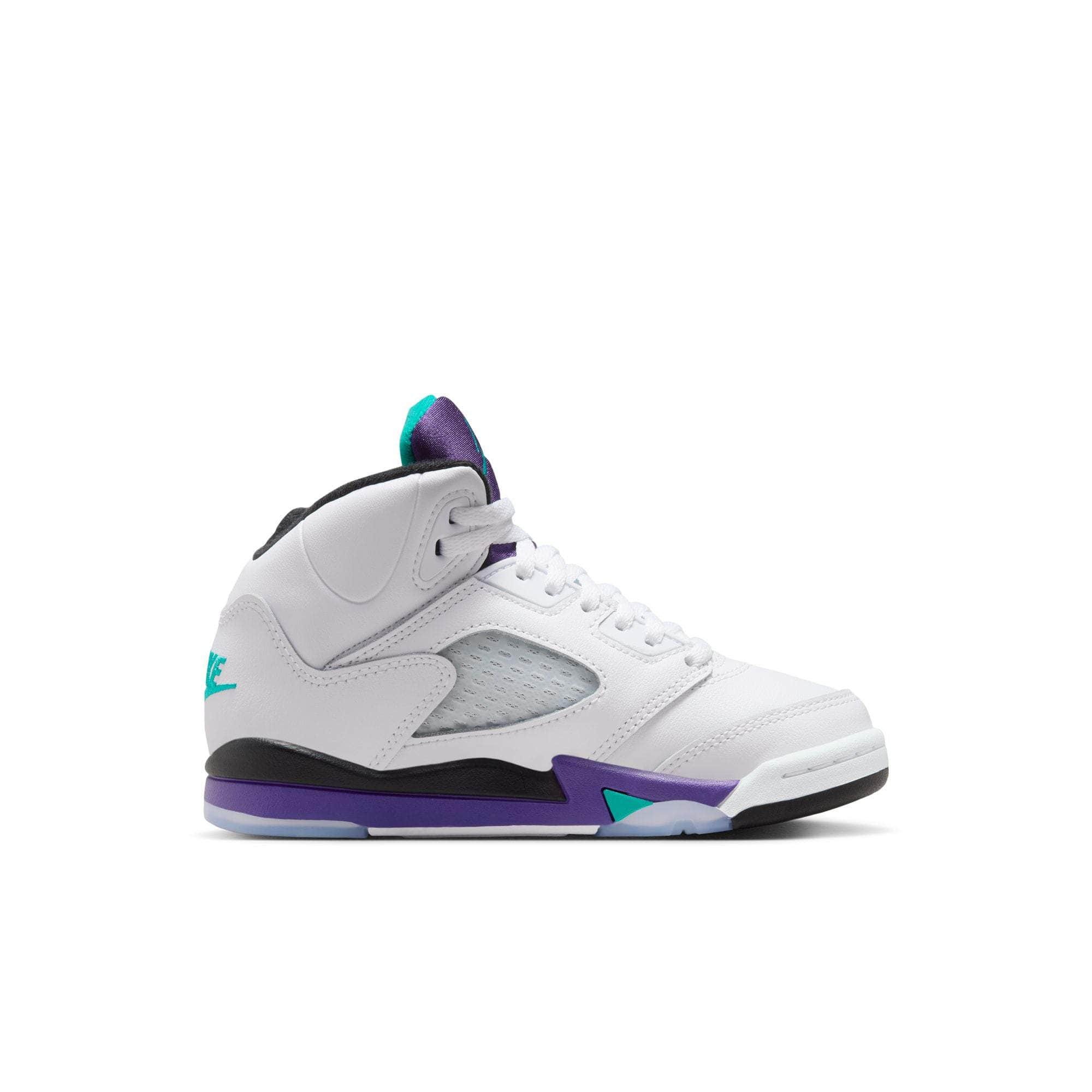 Air Jordan 5 Retro "Grape" - Preschool