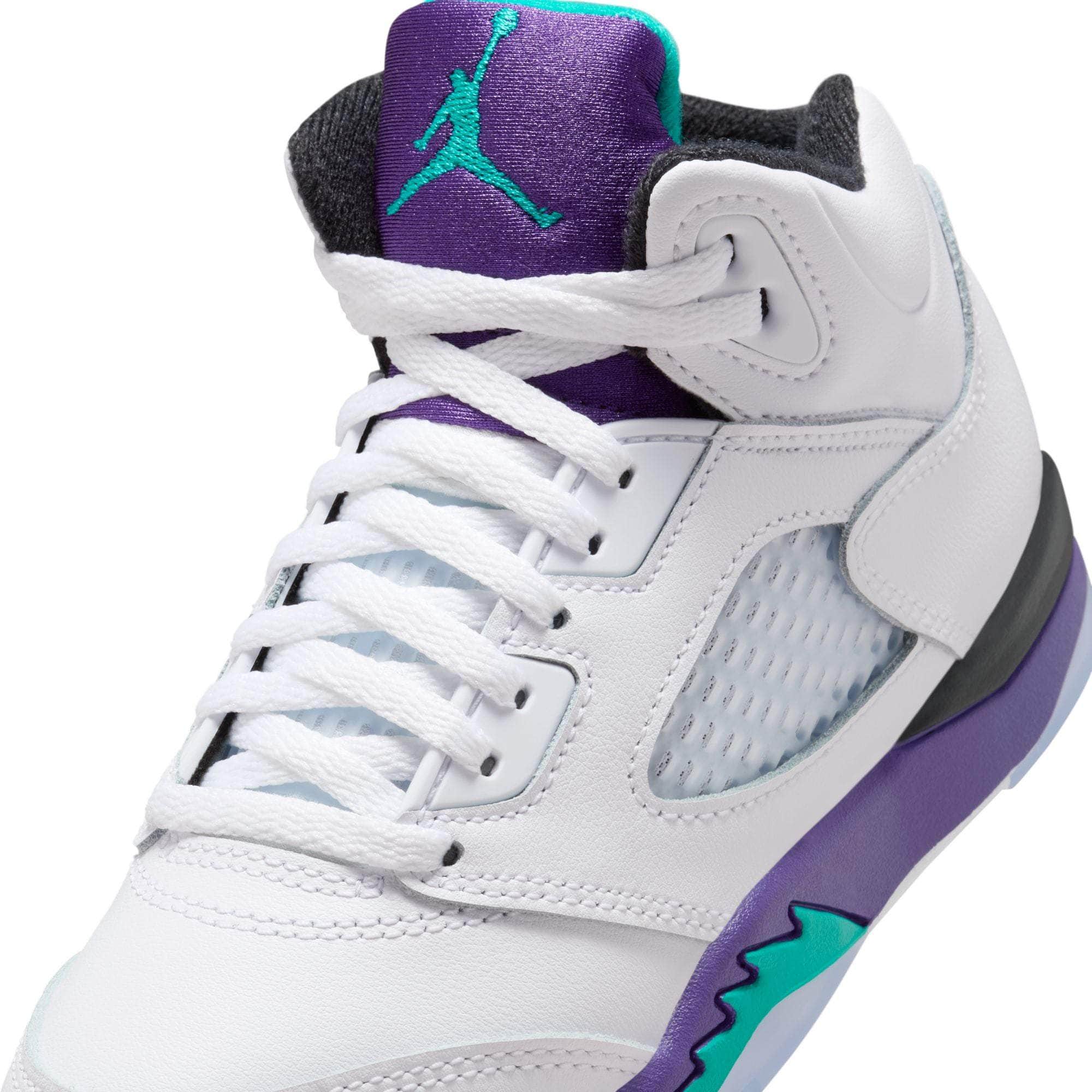Air Jordan 5 Retro "Grape" - Preschool