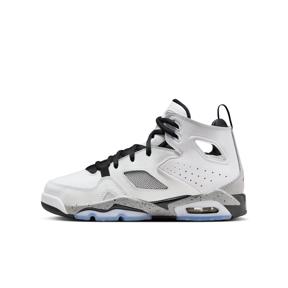 Air Jordan Flight Club '91 "White Black Metallic Silver Gym Red"
