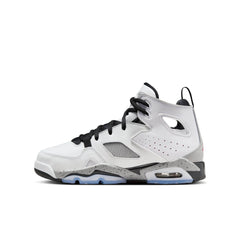 Air Jordan Flight Club '91 "White Black Metallic Silver Gym Red"