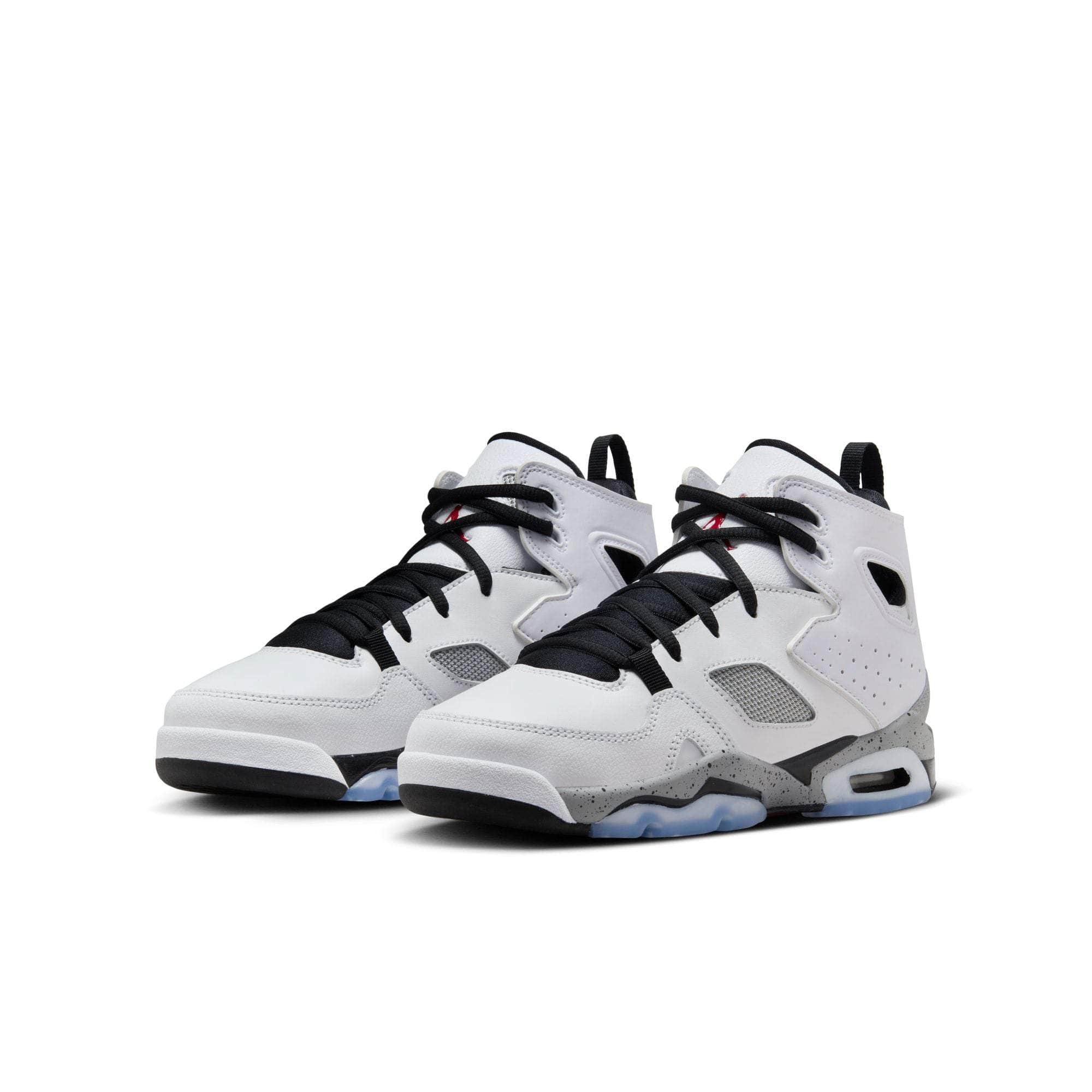 Air Jordan Flight Club '91 "White Black Metallic Silver Gym Red"